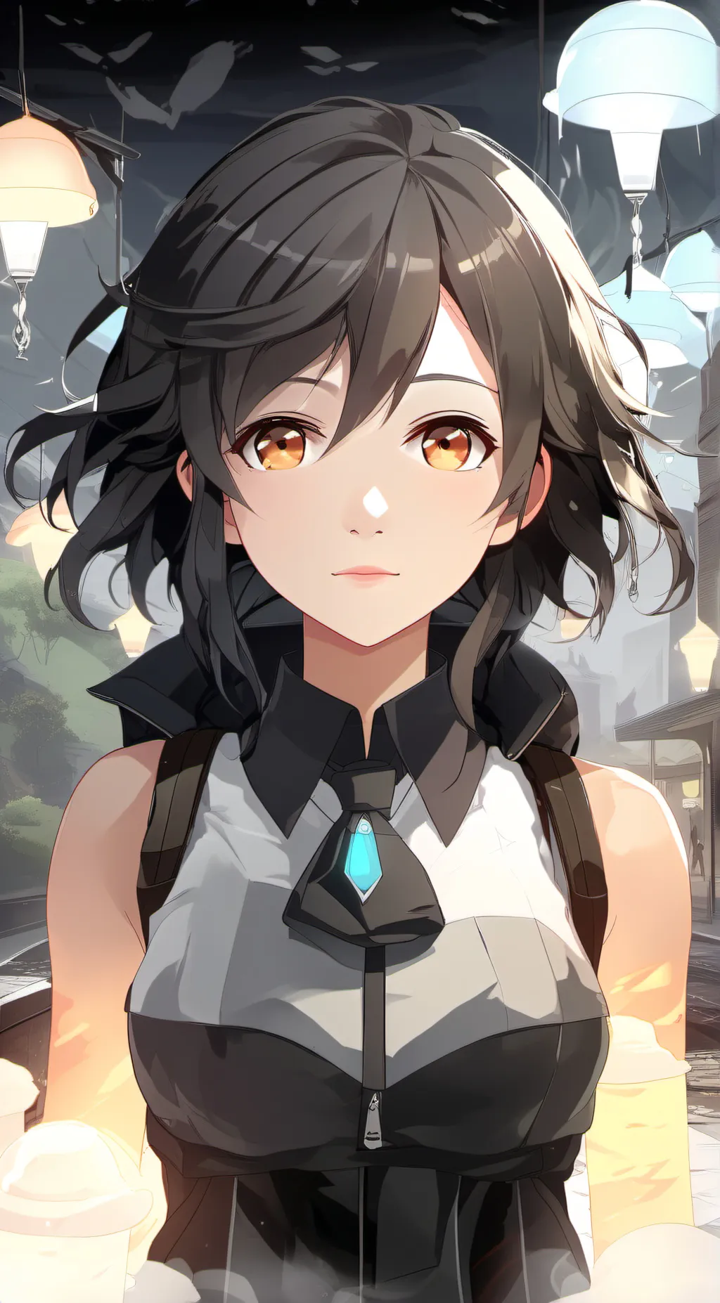 ai character: Ruby background