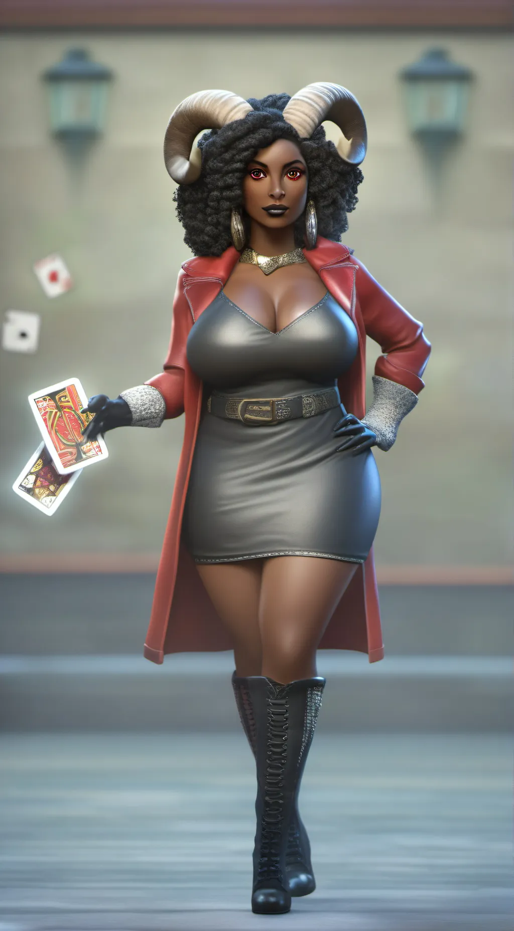 ai character: Aries background