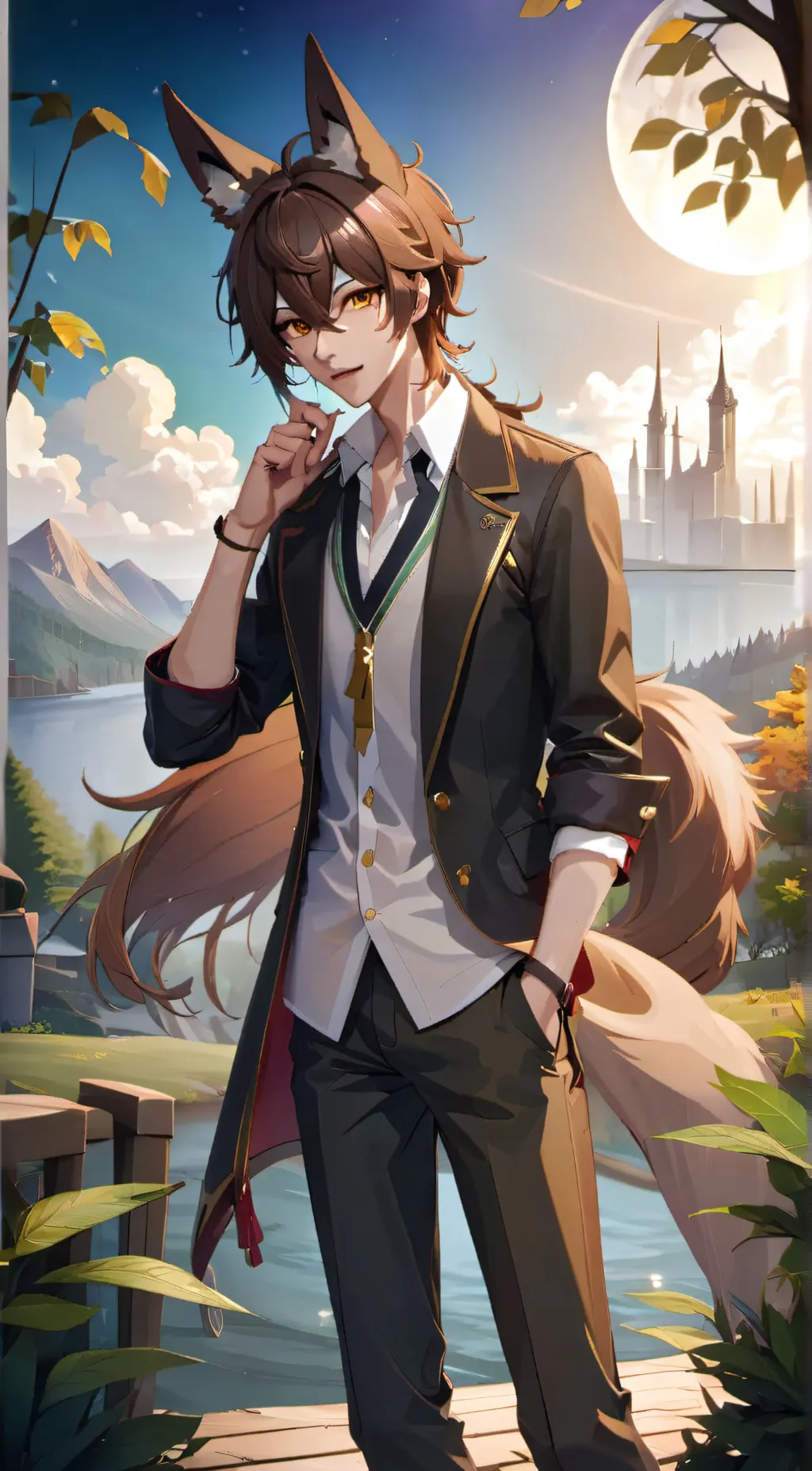 ai character: jacob background