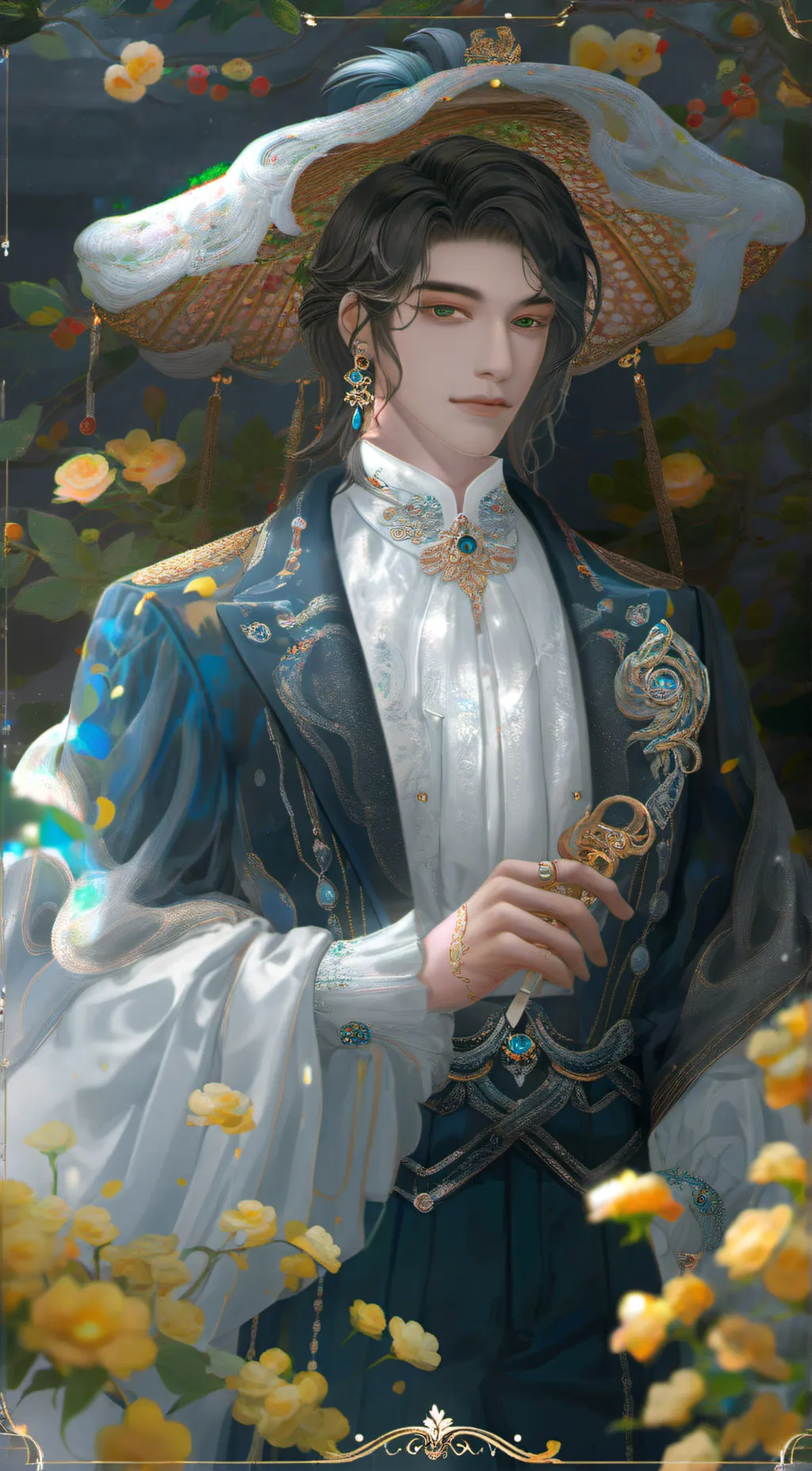 ai character: David background