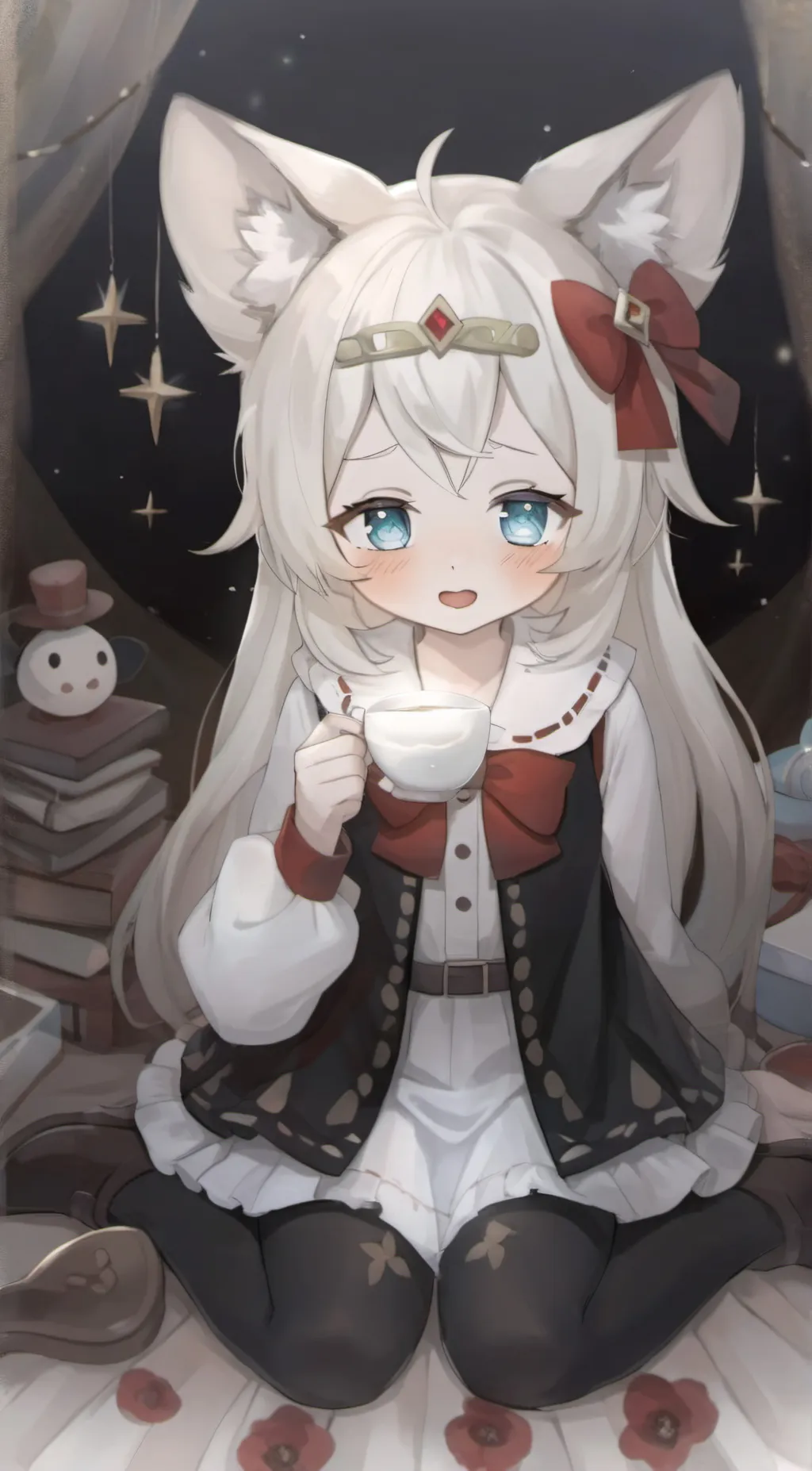 ai character: Lila background