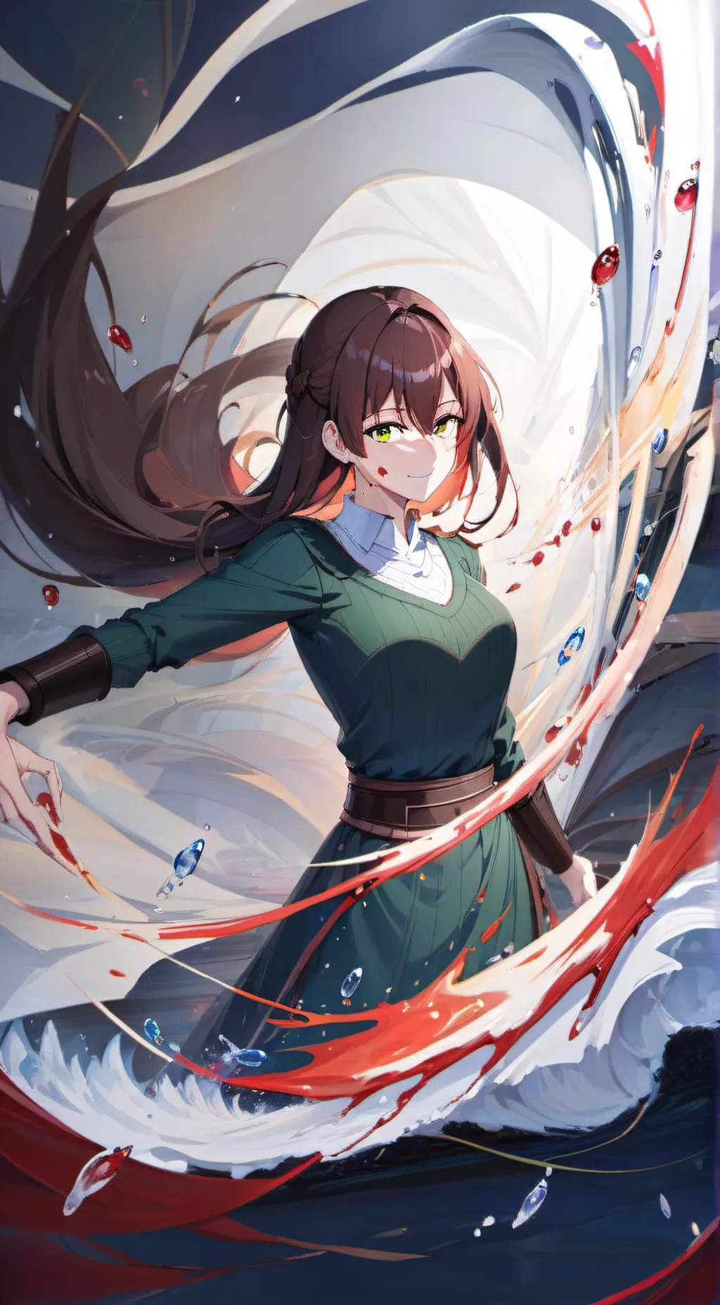 ai character: Chara D (Dusttale) background