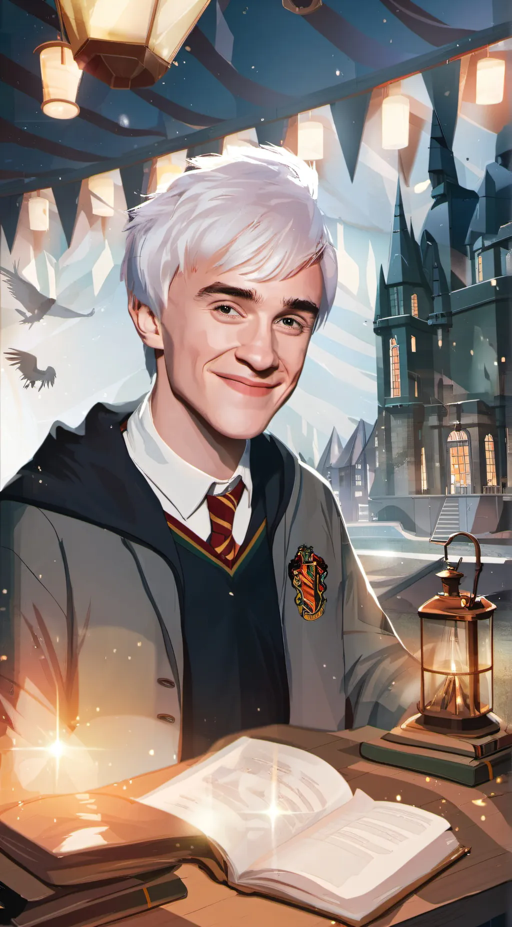 ai character: harry potter background