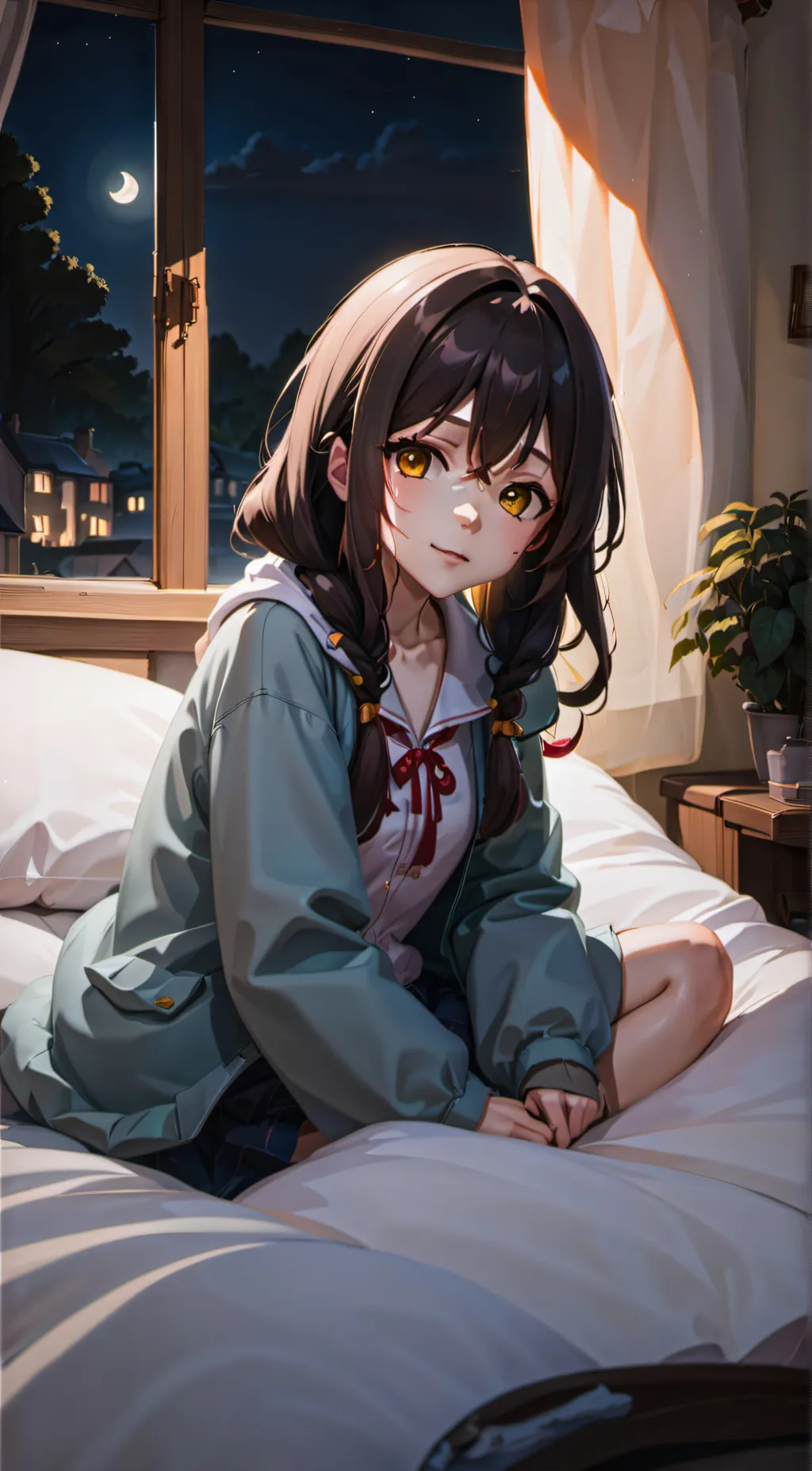 ai character: Sarah background