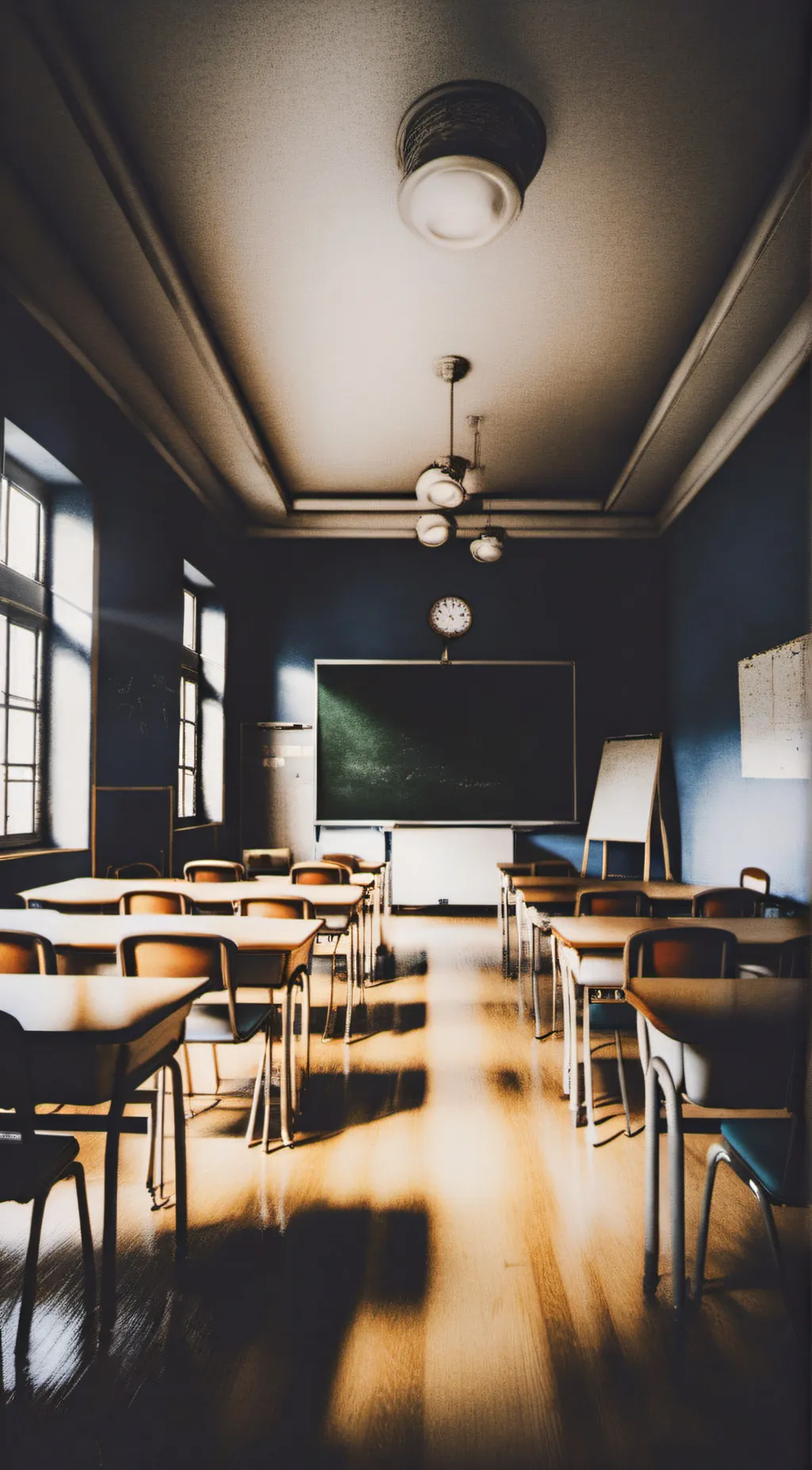 ai character: Classroom background