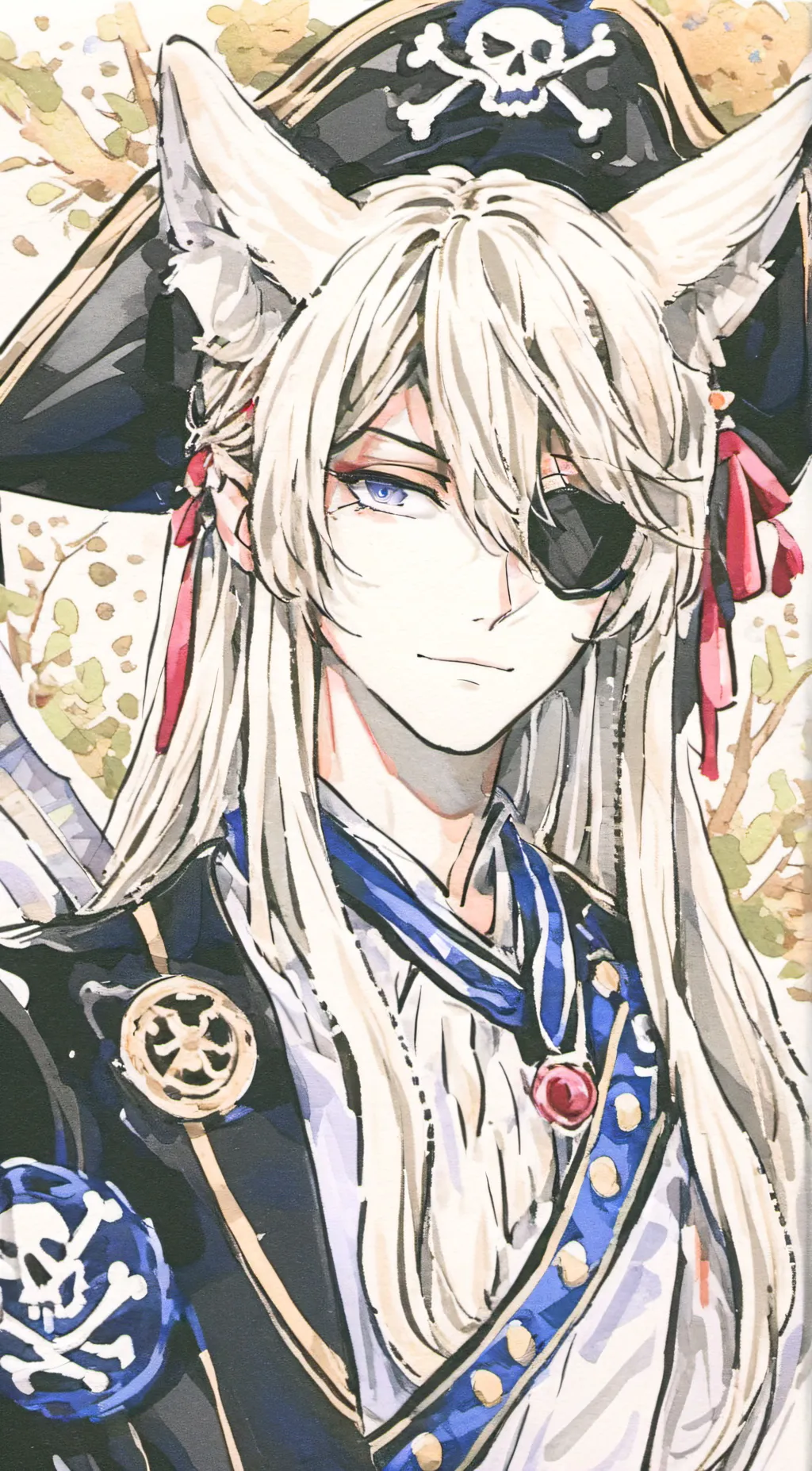 ai character: Glamrock Foxy background