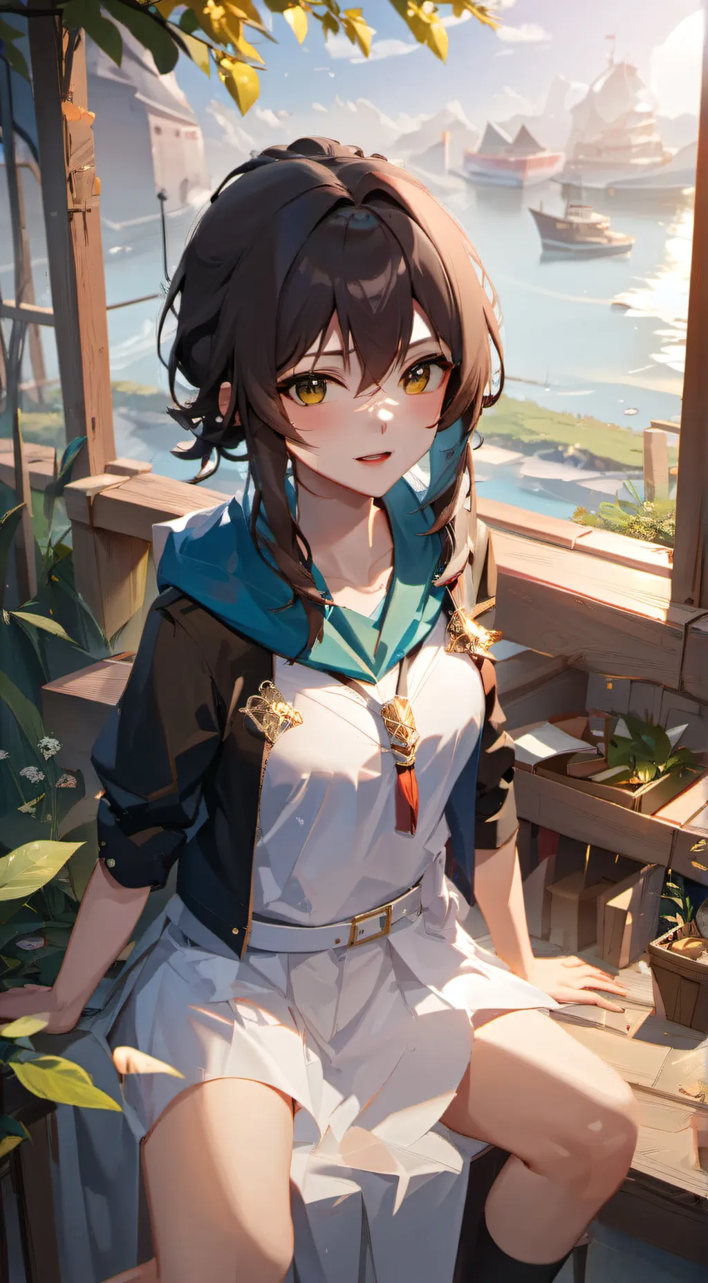 ai character: Katie background