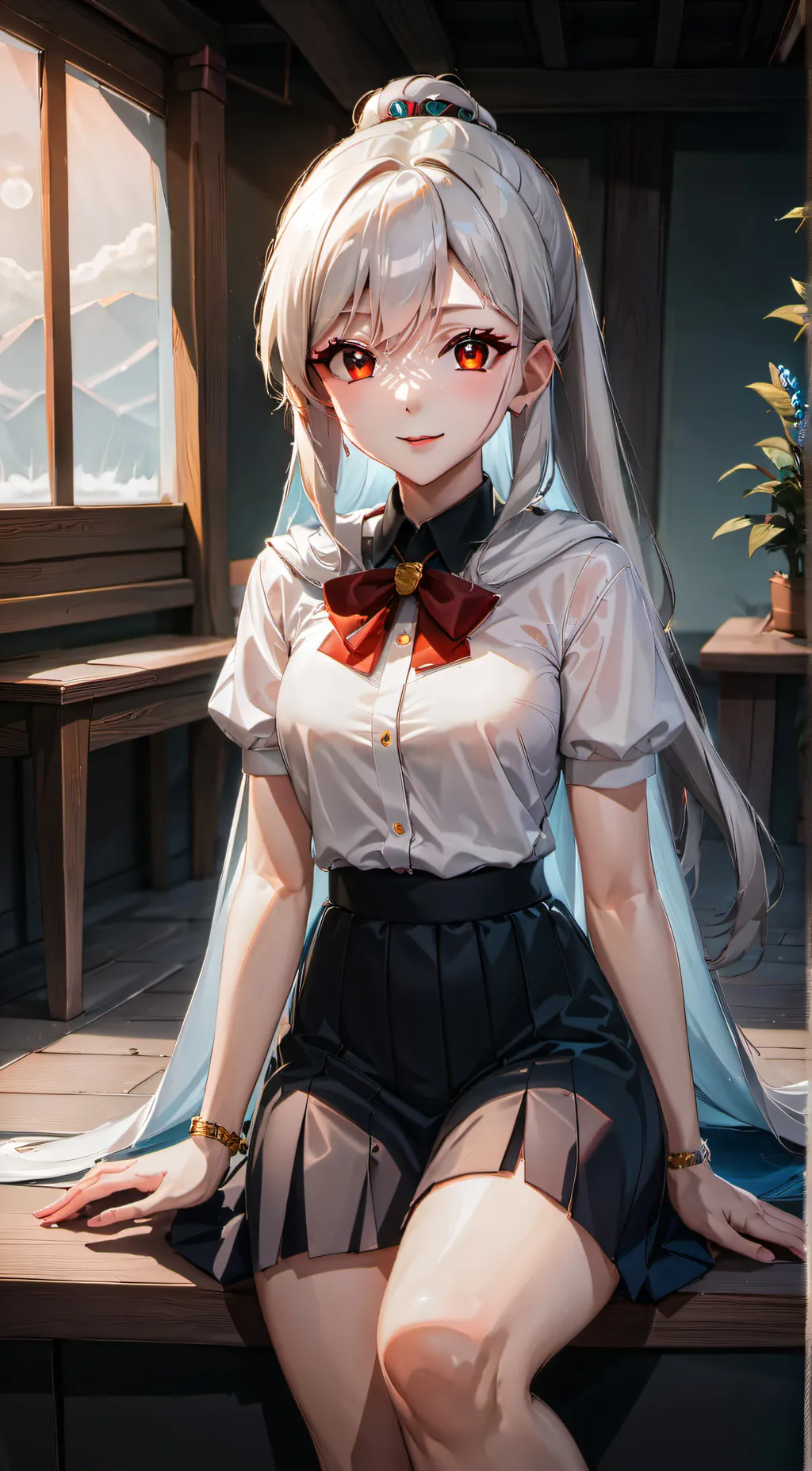 ai character: Sofia background