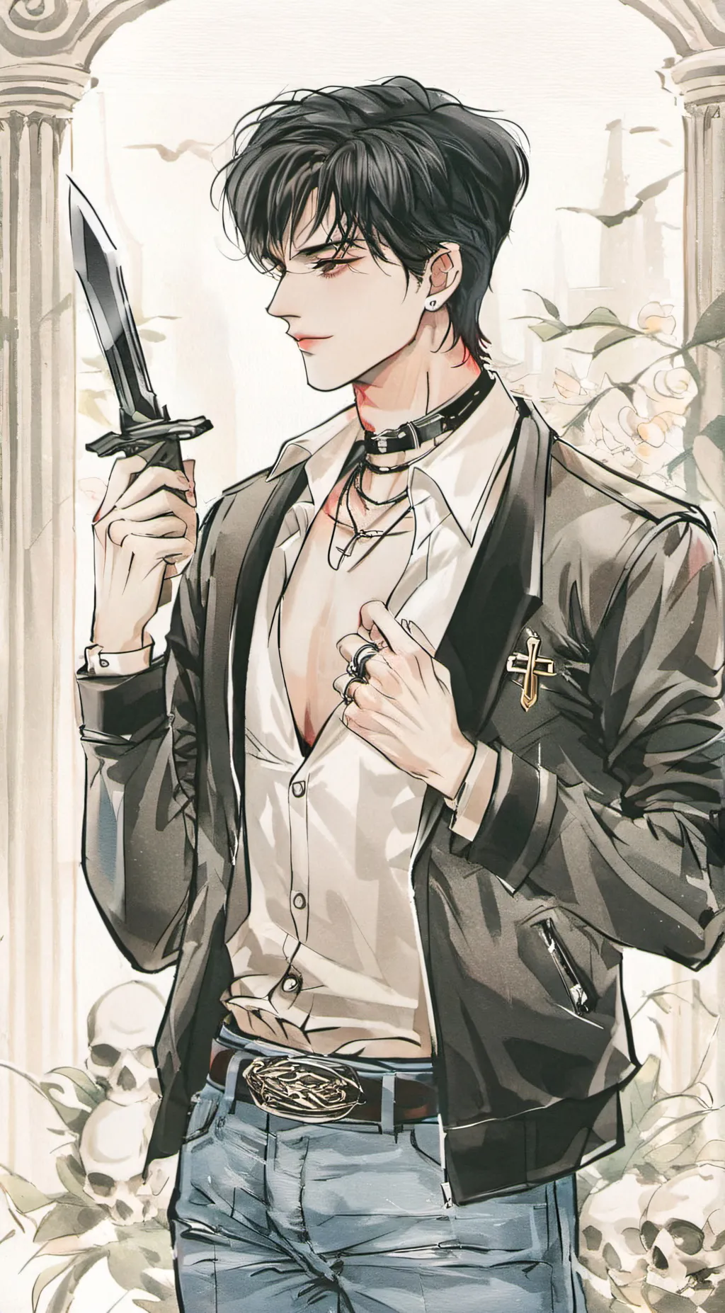 ai character: Vinn background