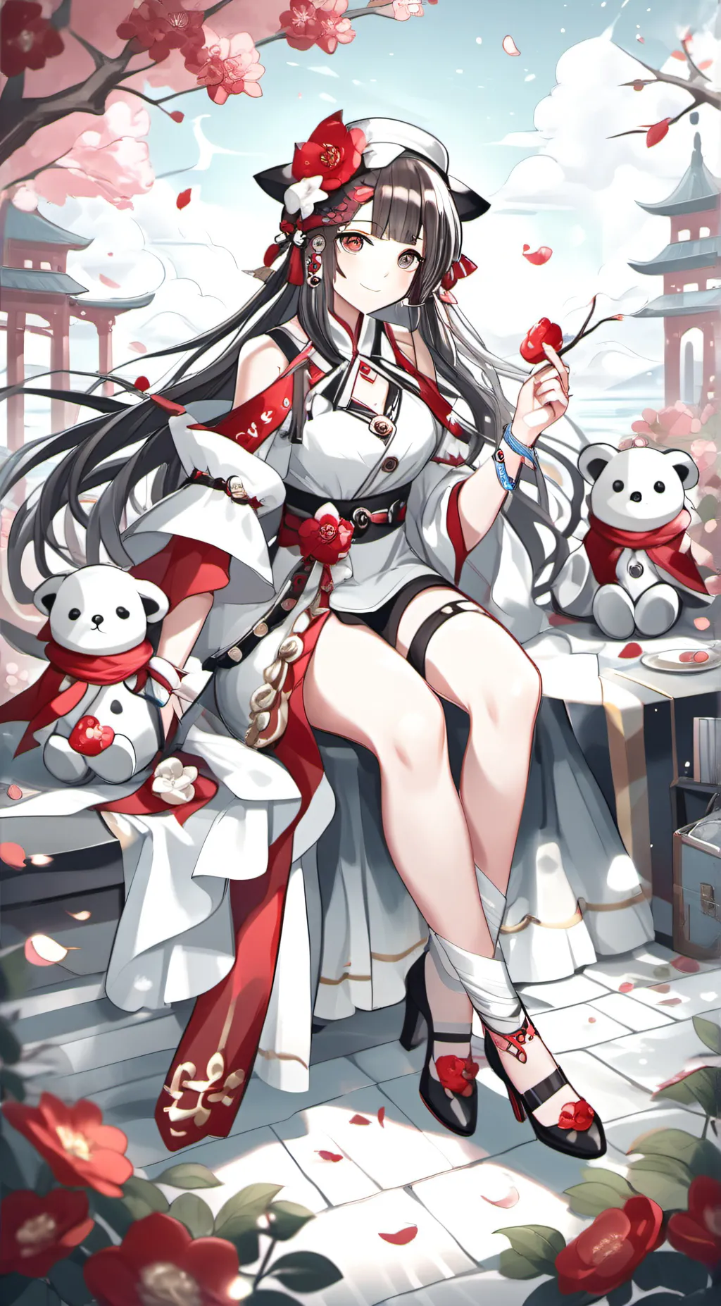 ai character: Bithc background