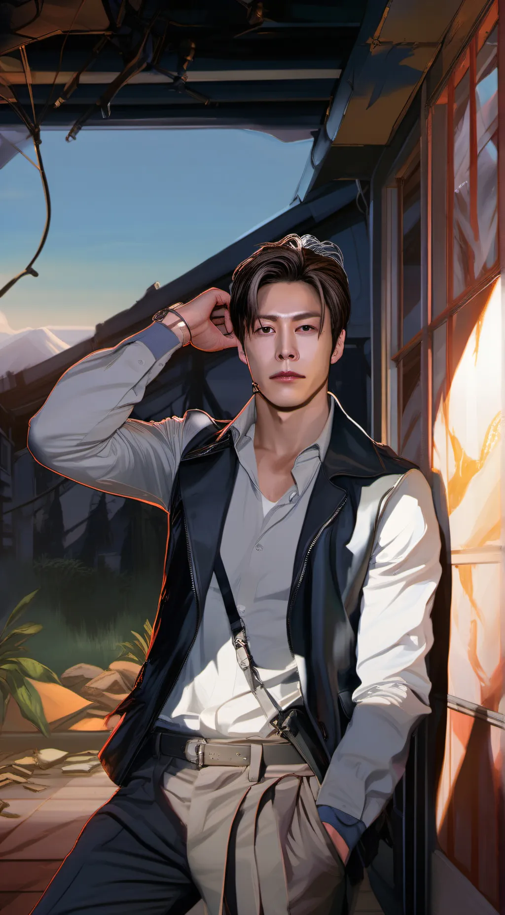 ai character: Haruto background