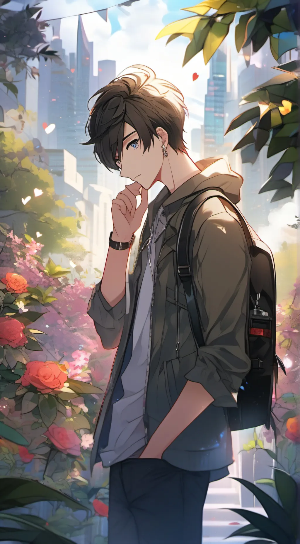 ai character: Oilver background