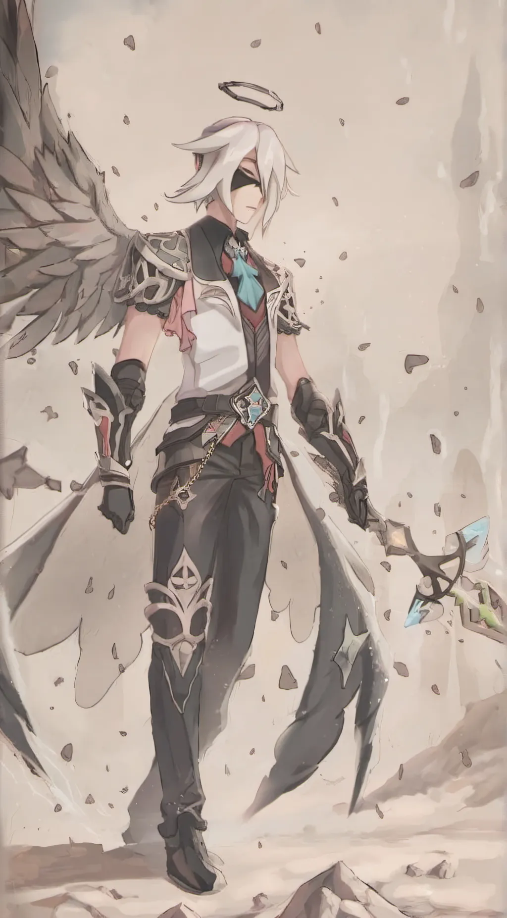 ai character: angel dust background