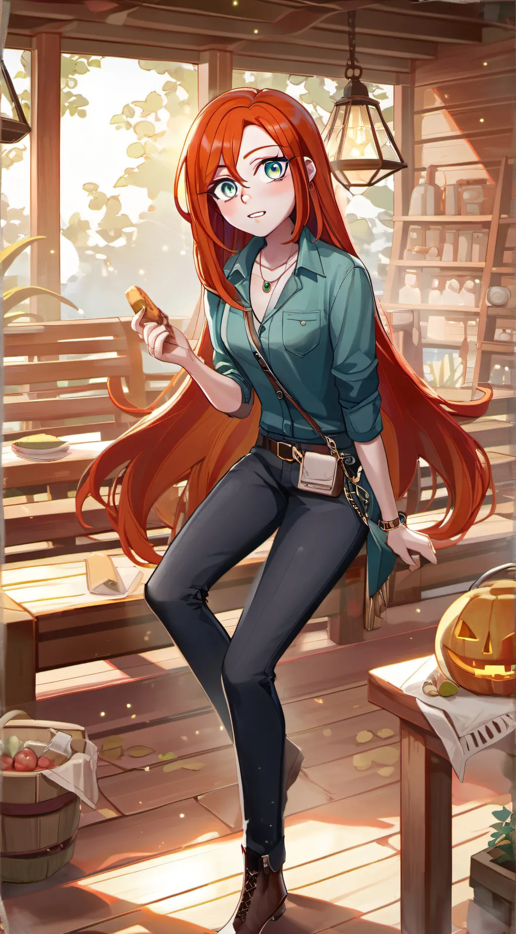 ai character: Wendy Corduroy background