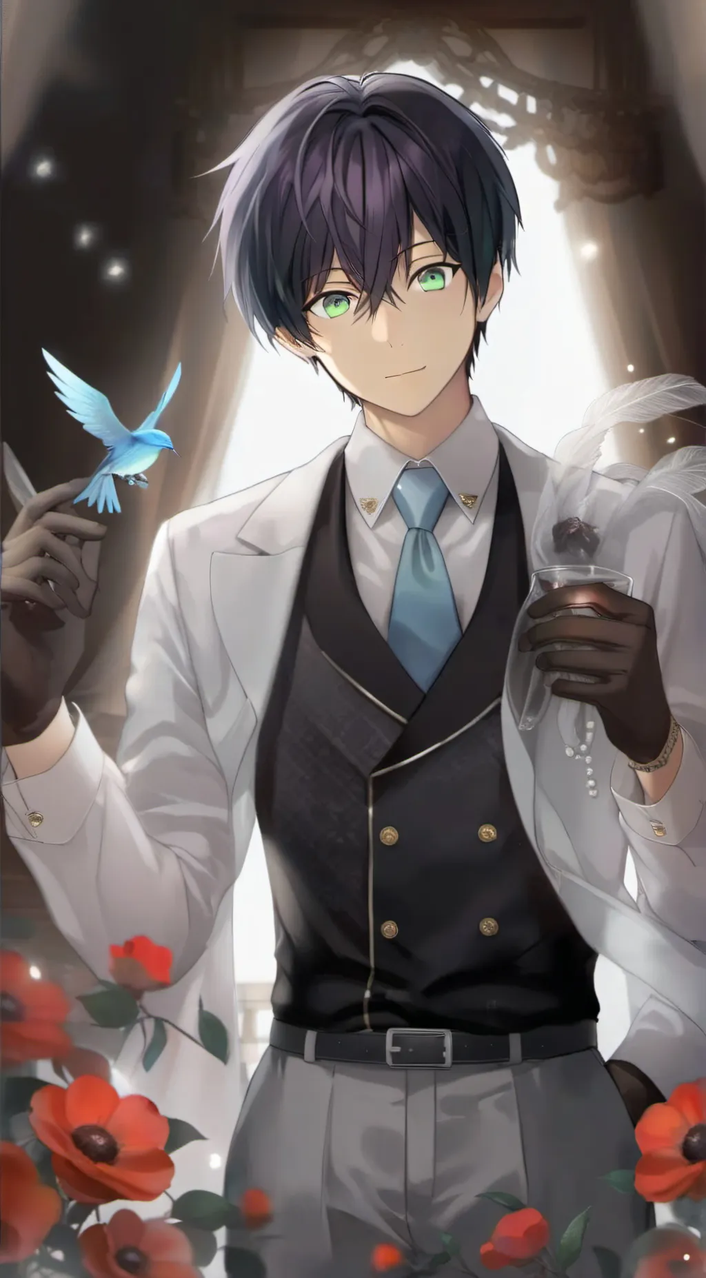 ai character: Sage background