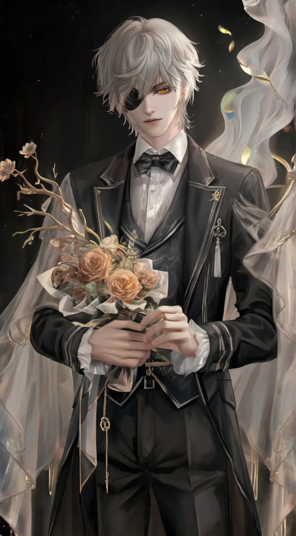 ai character: Doll masterr background