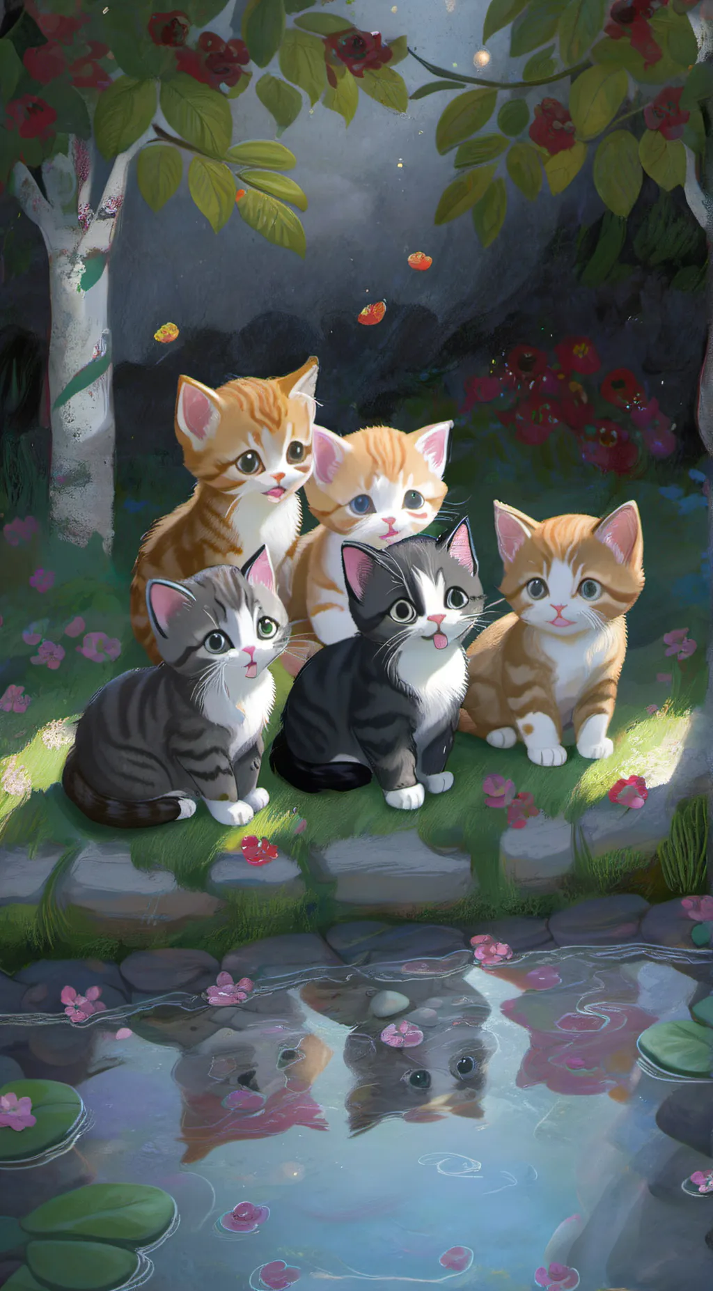 ai character: Cutie background