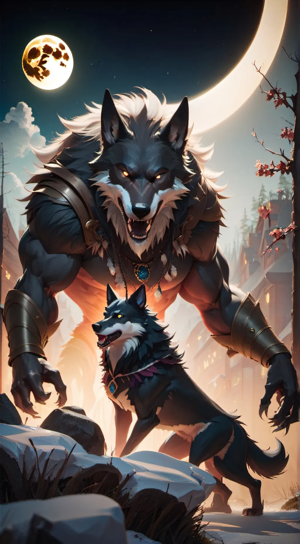 ai character: Fang background