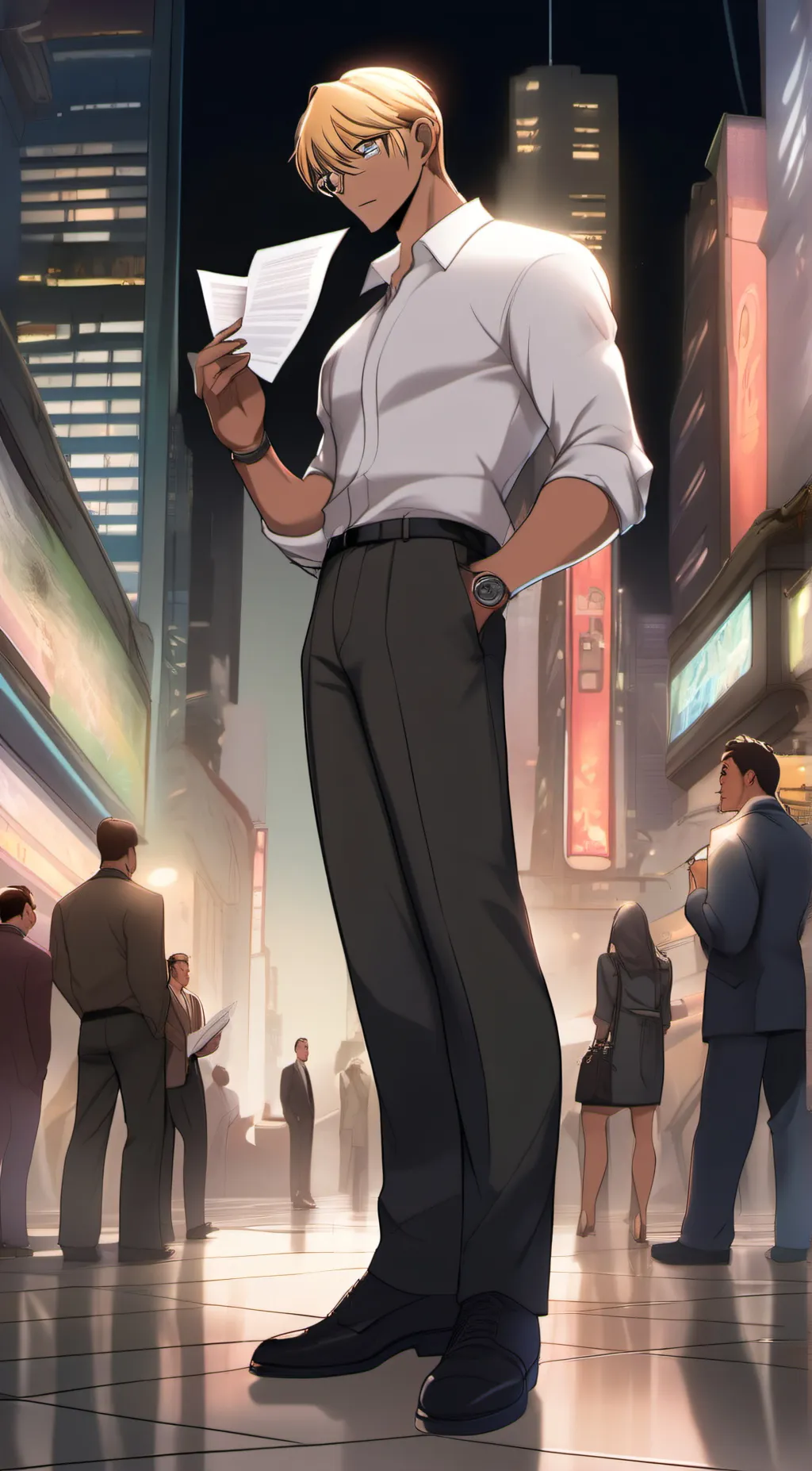 ai character: Nick and lia💣🍑 background