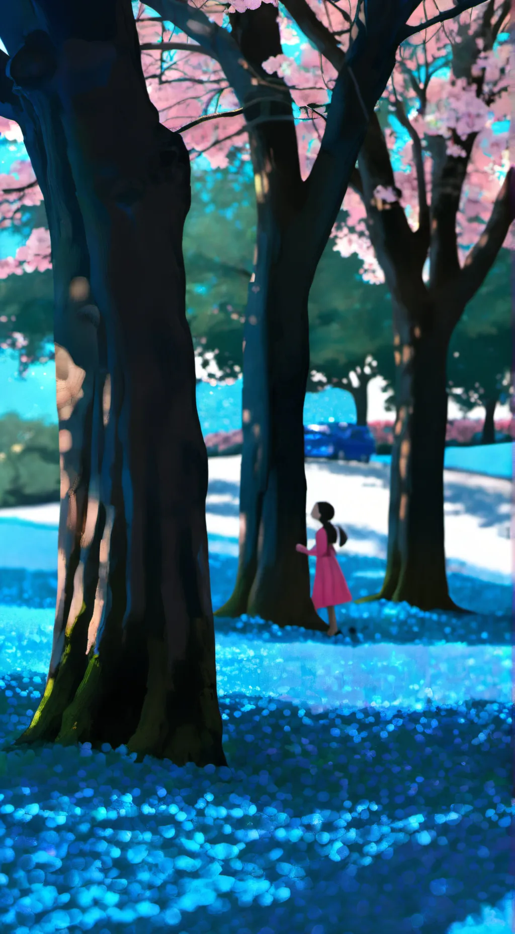 ai character: TEST background