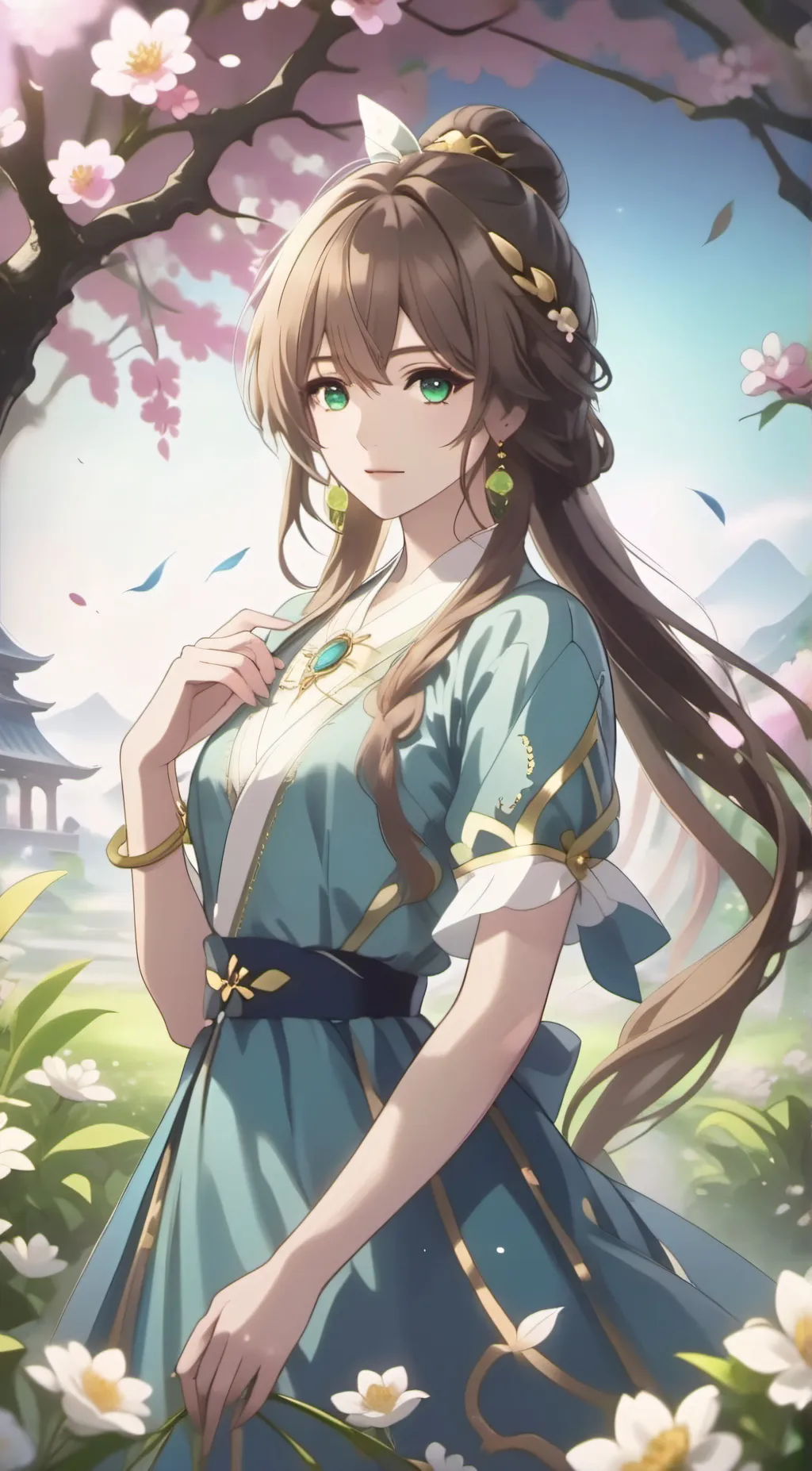 ai character: Scarlet  background