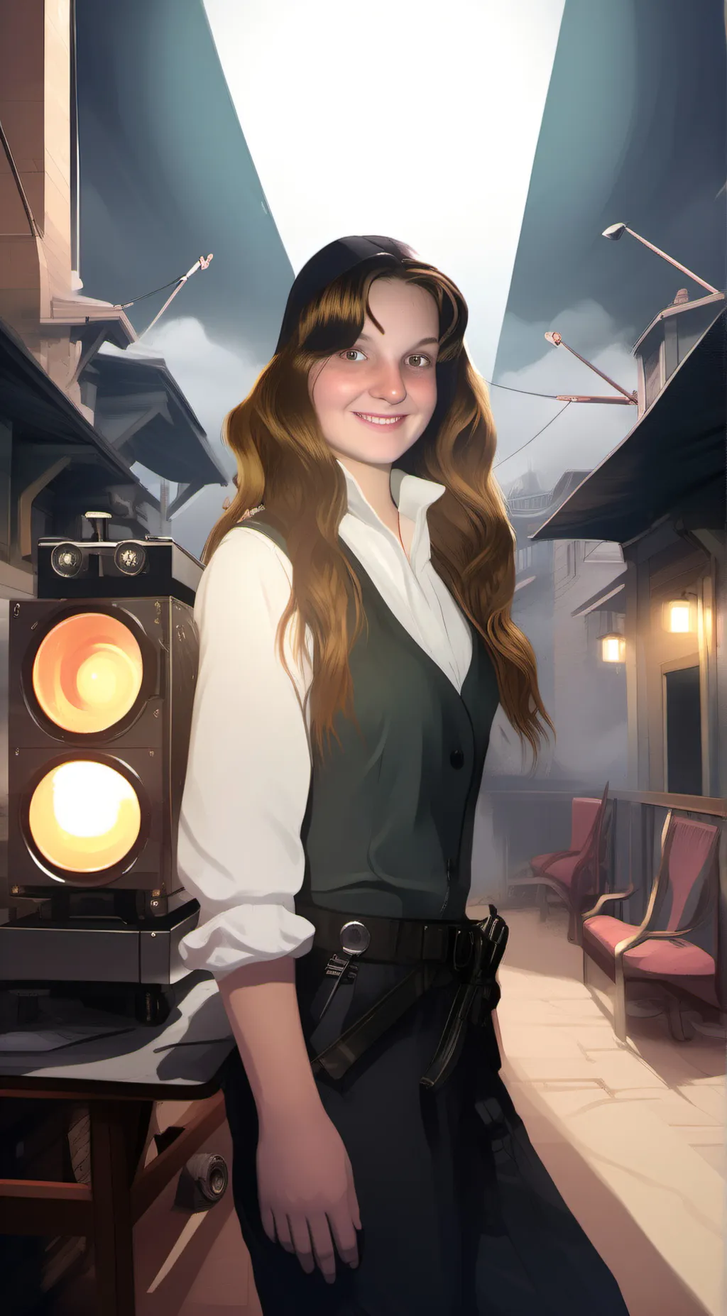 ai character: bella background