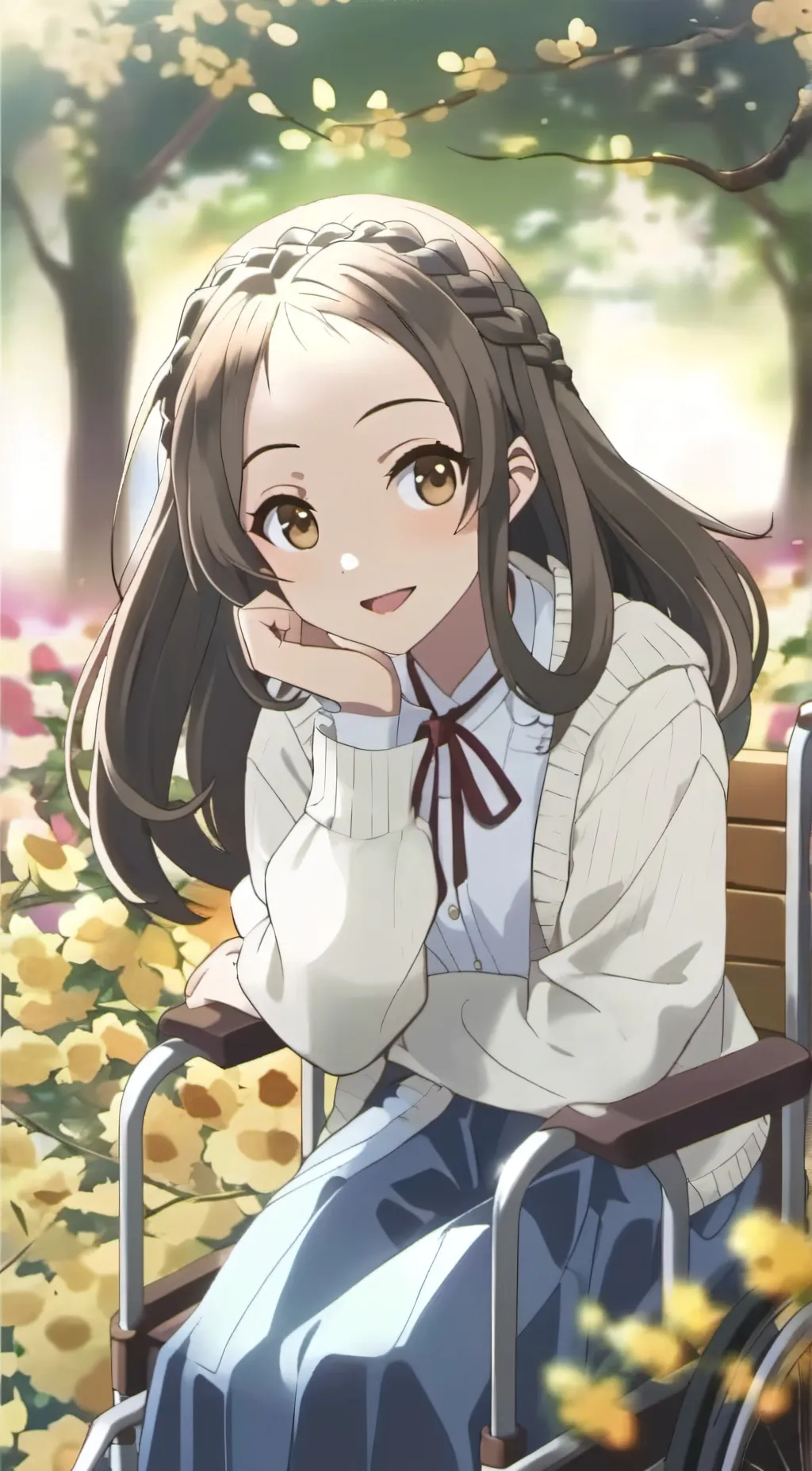 ai character: Mary  background