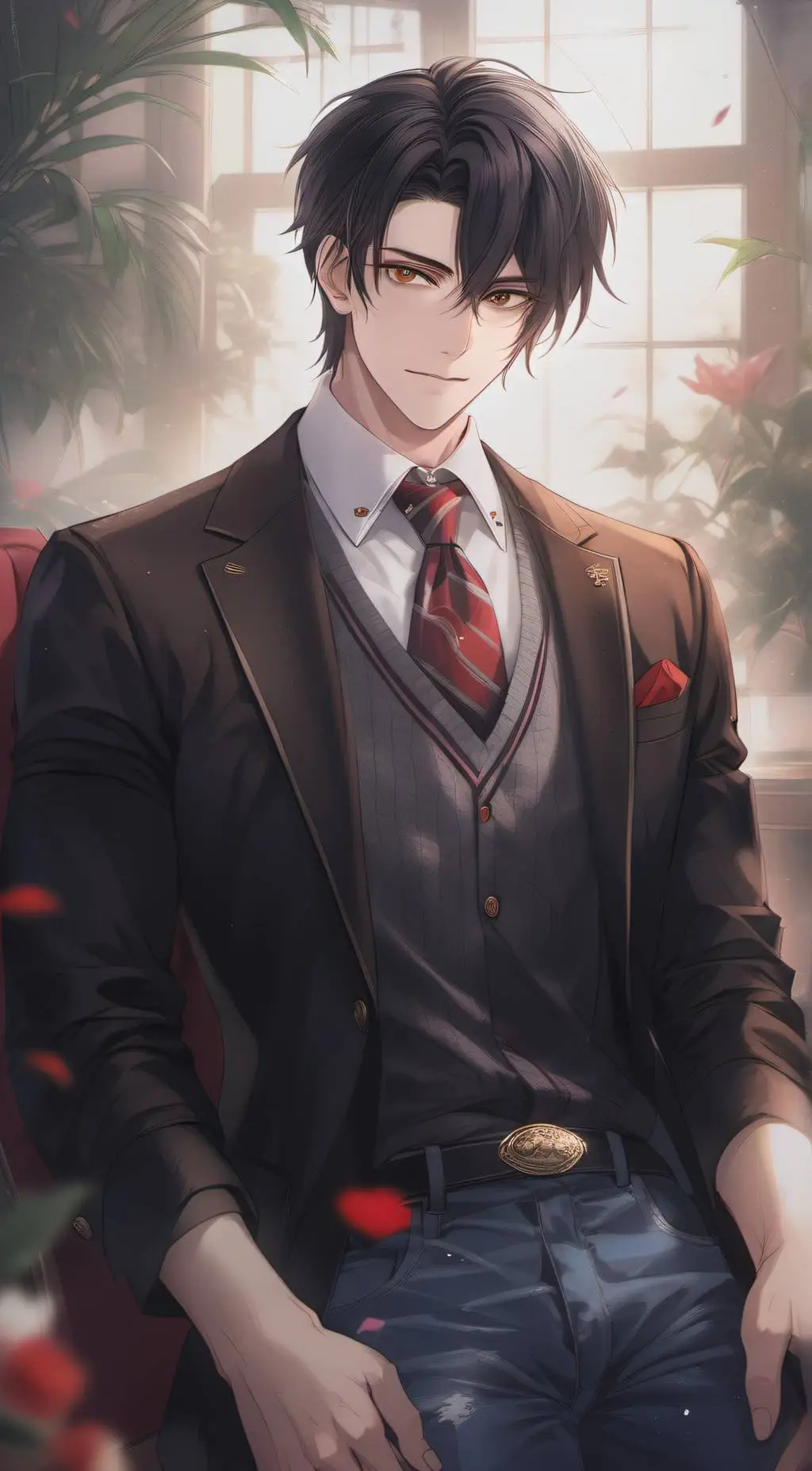 ai character: Nicholas James background