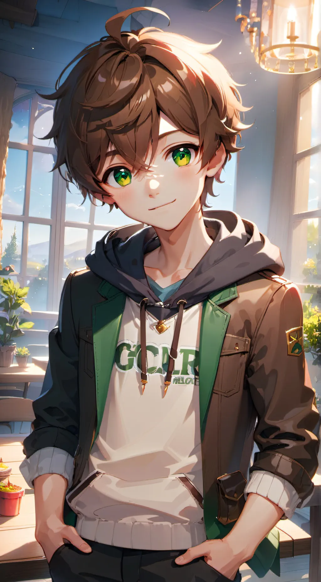 ai character: Kai background