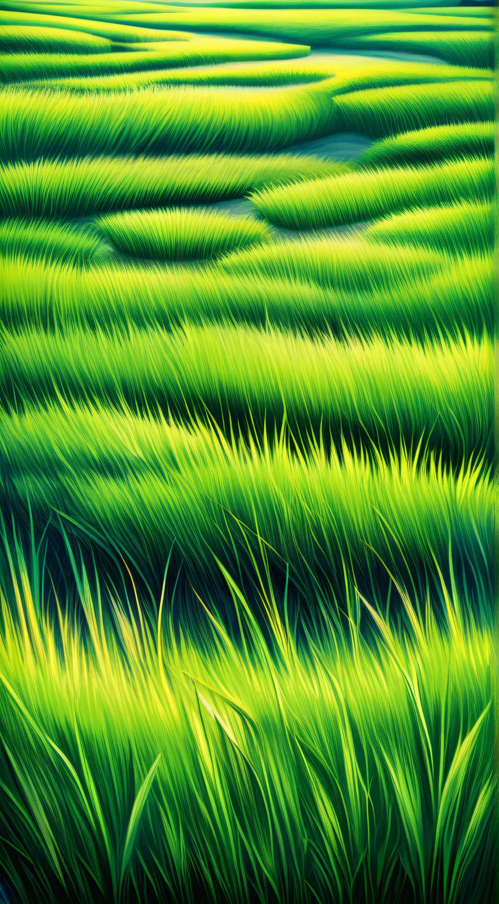ai character: GRASS background