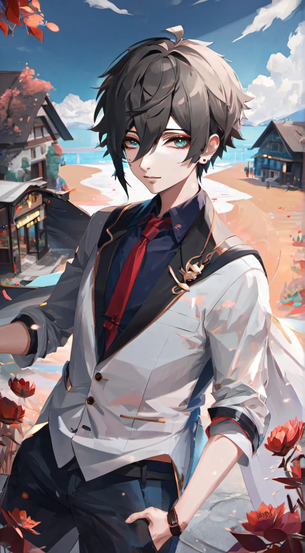 ai character: levi background