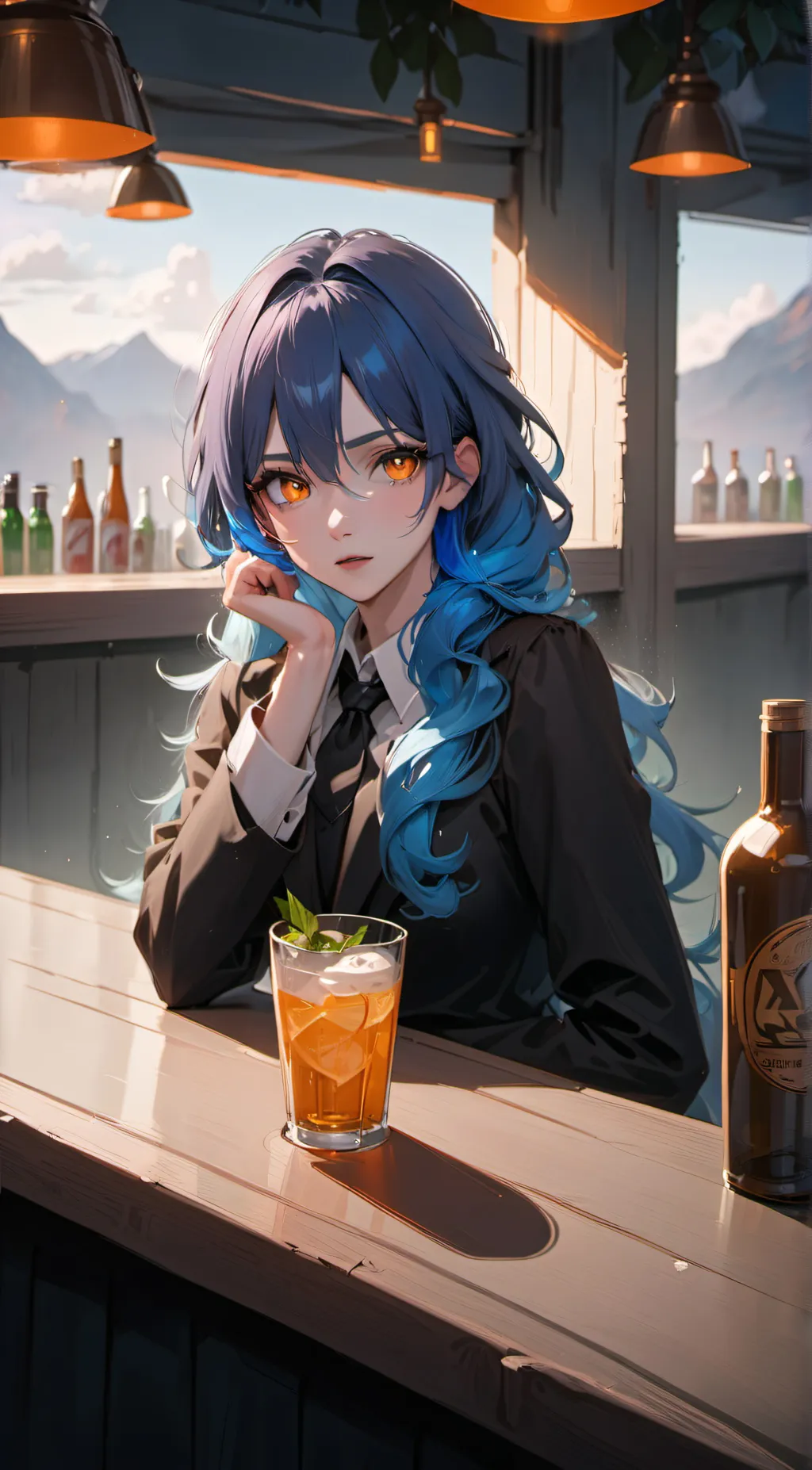 ai character: Gina background