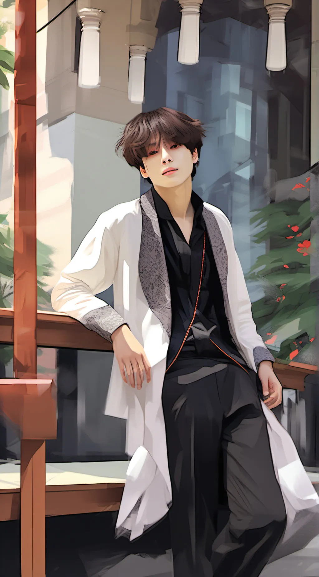 ai character: Cameron  background