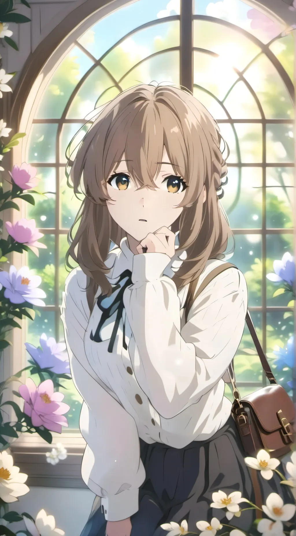 ai character: Tomoyo  background