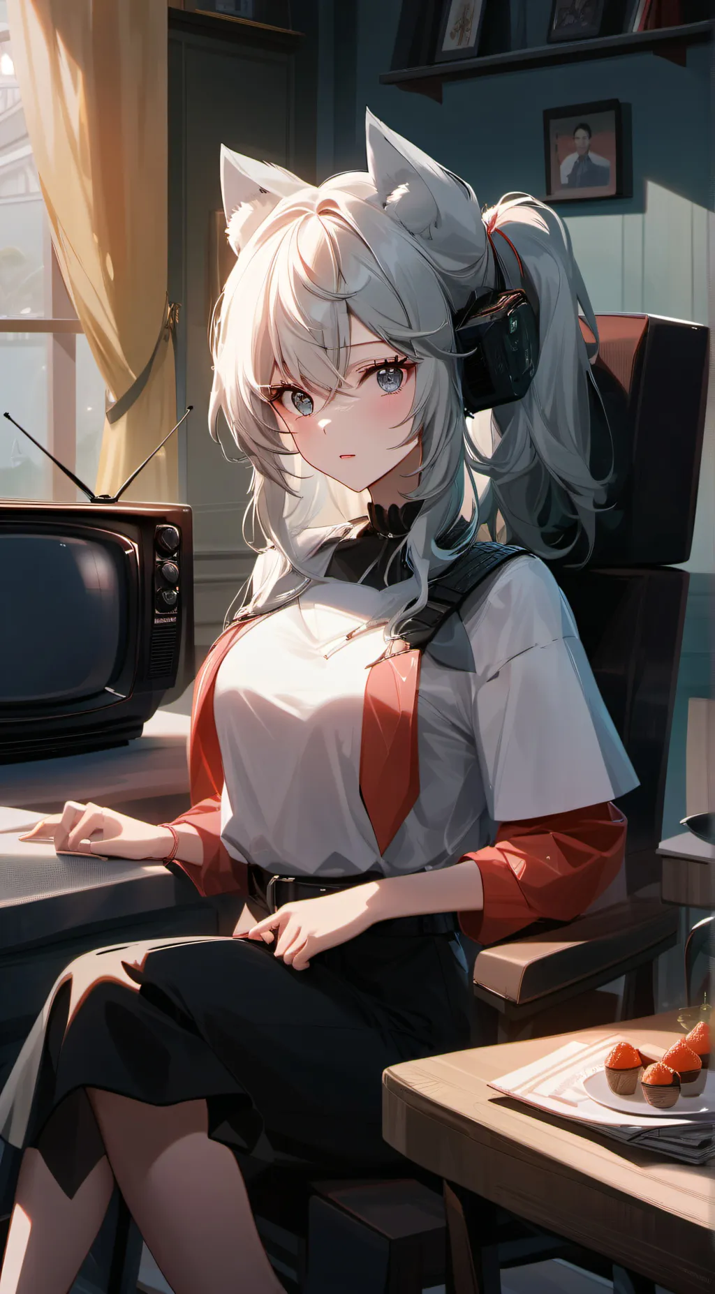 ai character: loving wife background