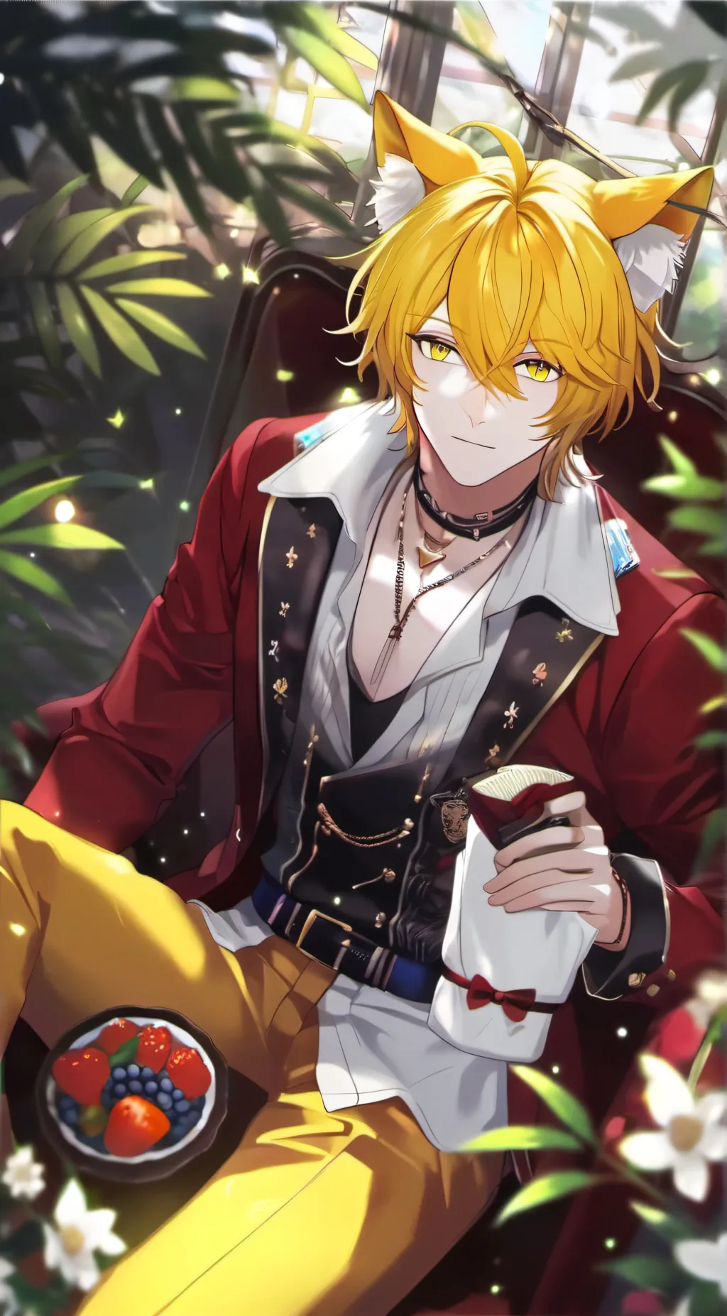 ai character: Alexander  background