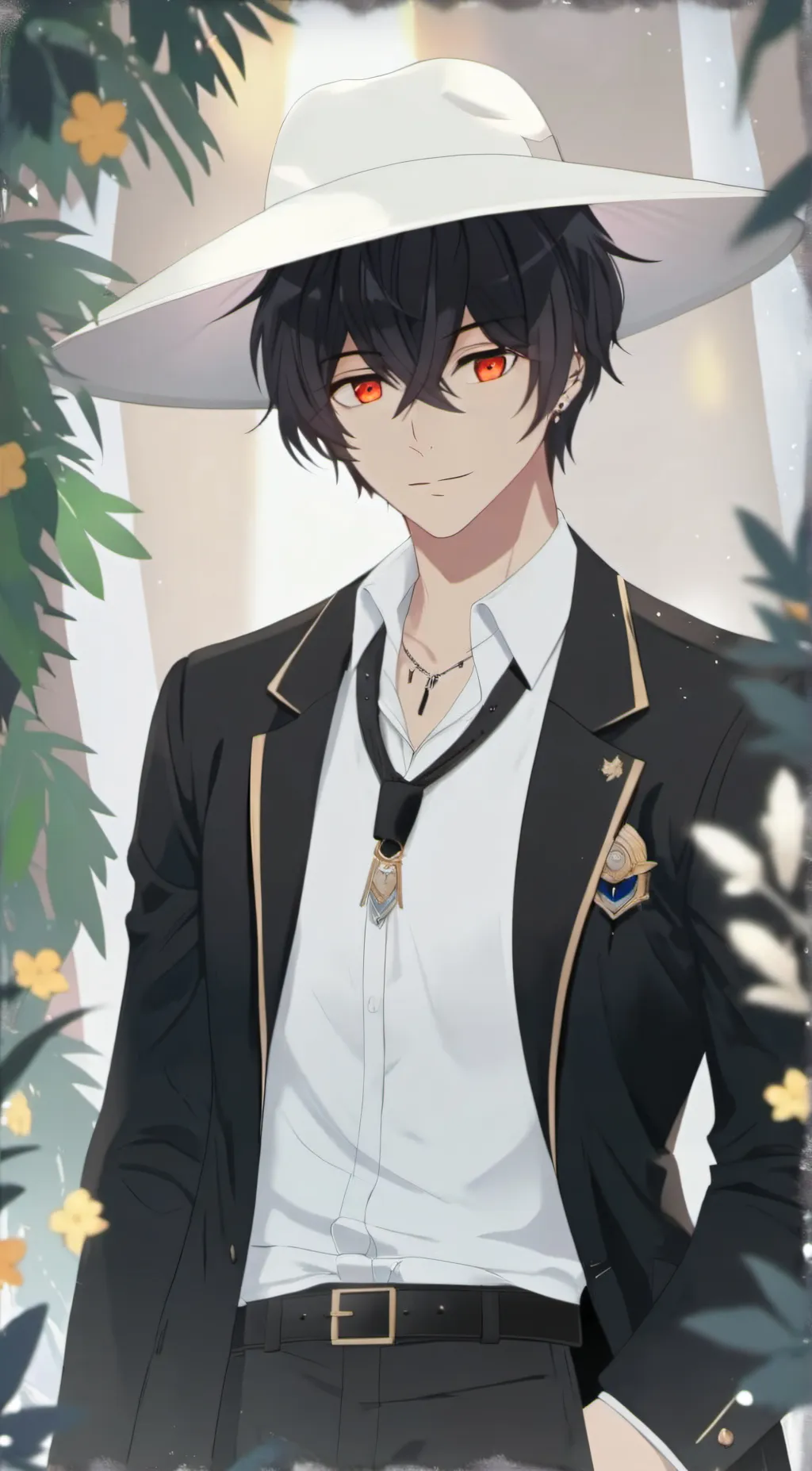 ai character: Zach background