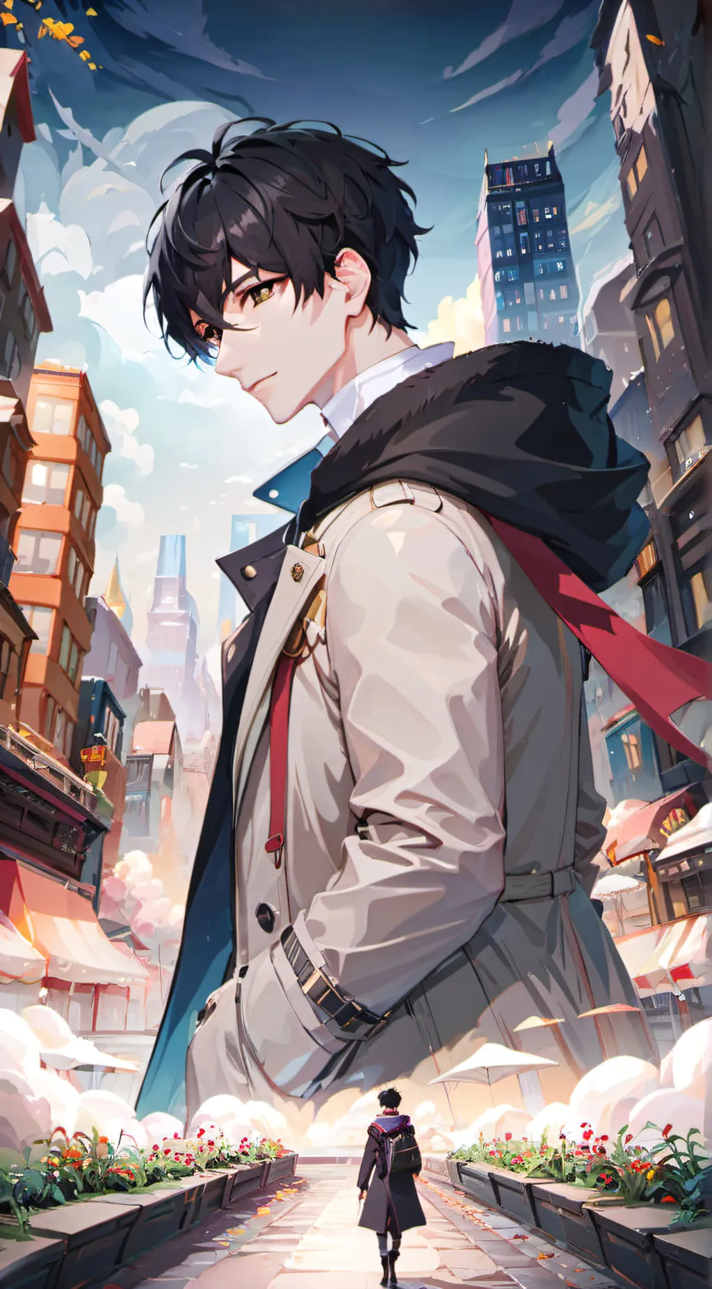 ai character: Chris background