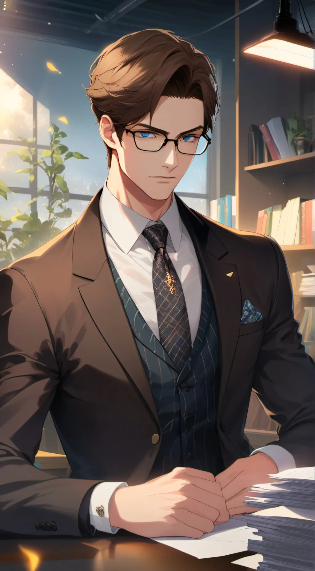 ai character: Edward background
