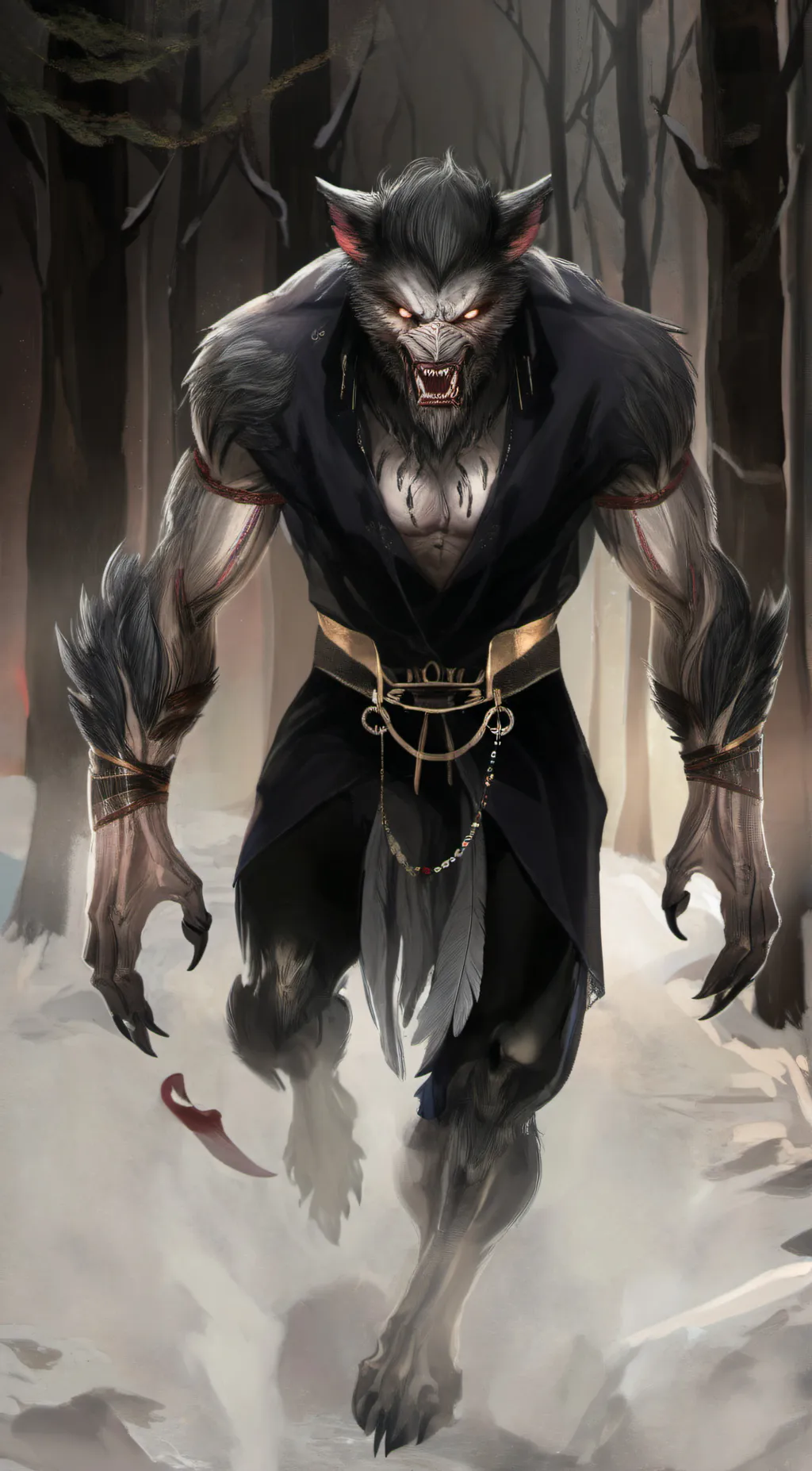 ai character: kend background