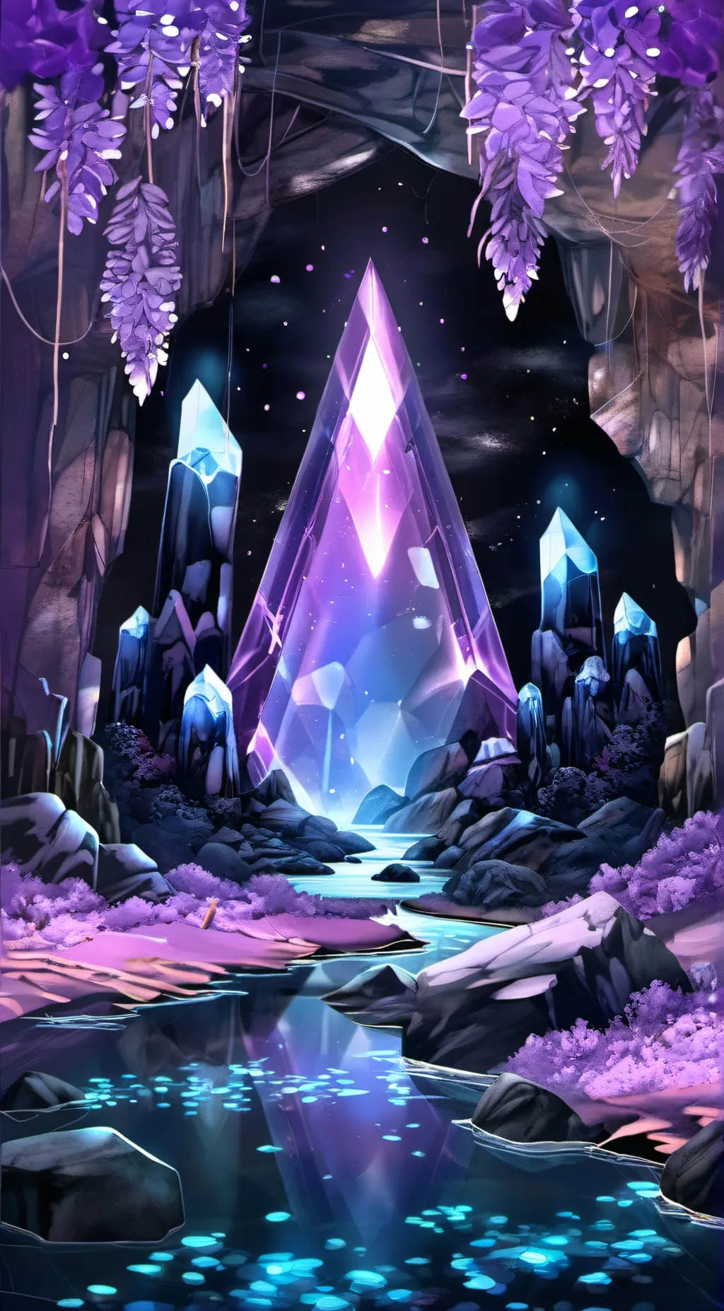 ai character: Oikawa's revenge💜🤍 background