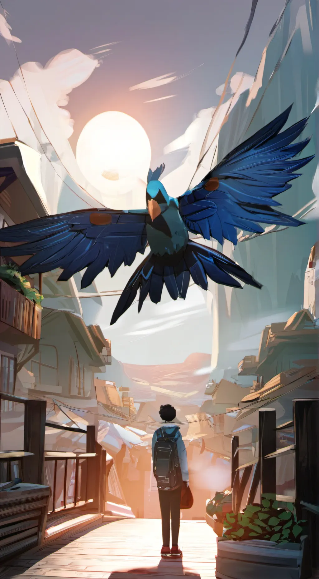 ai character: Max background