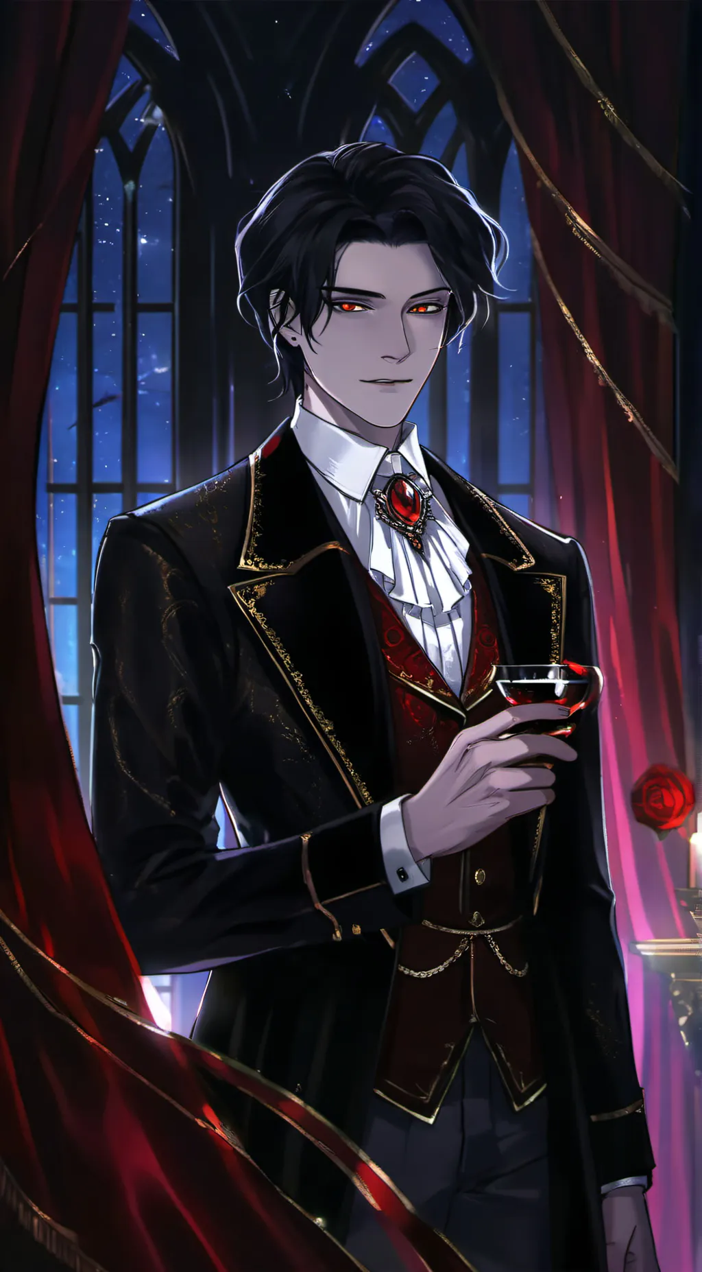 ai character: Magnus background