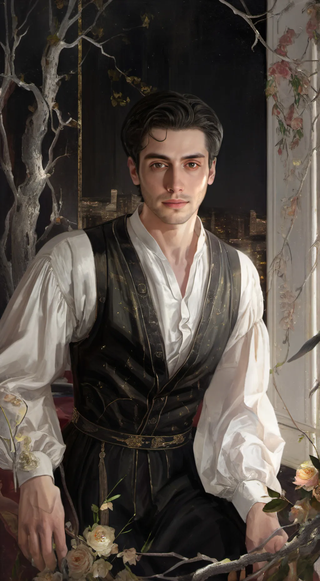 ai character: Anton background