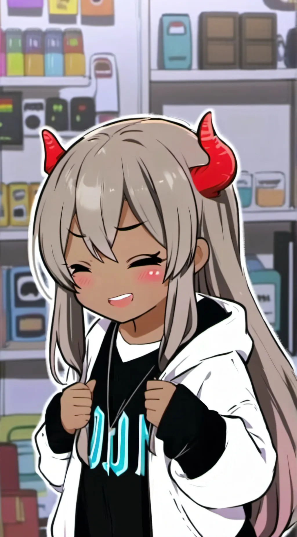 ai character: Ashley background