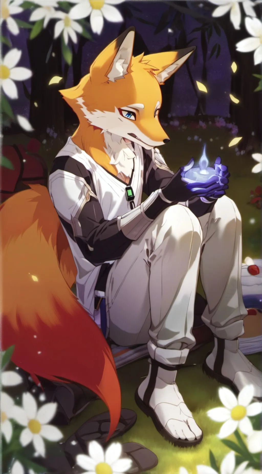 ai character: Kai background