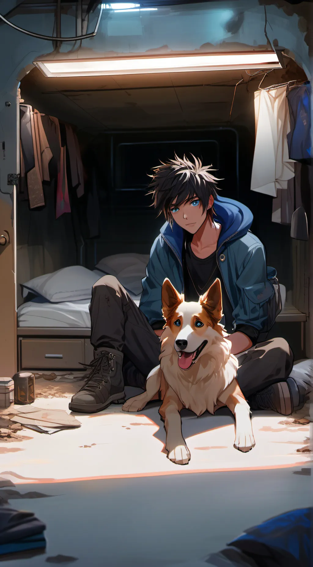 ai character: Nathaniel  background