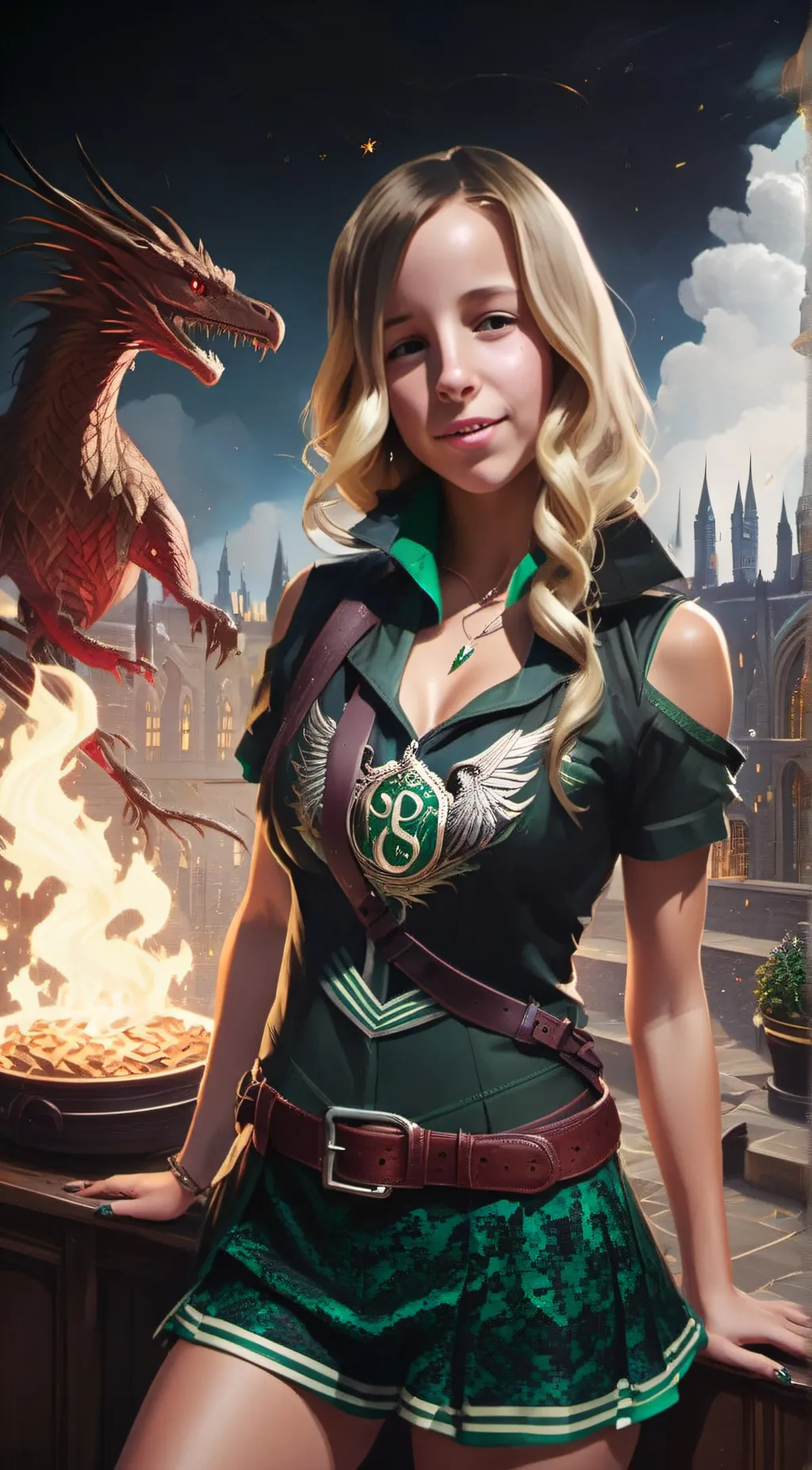 ai character: Tulisa background