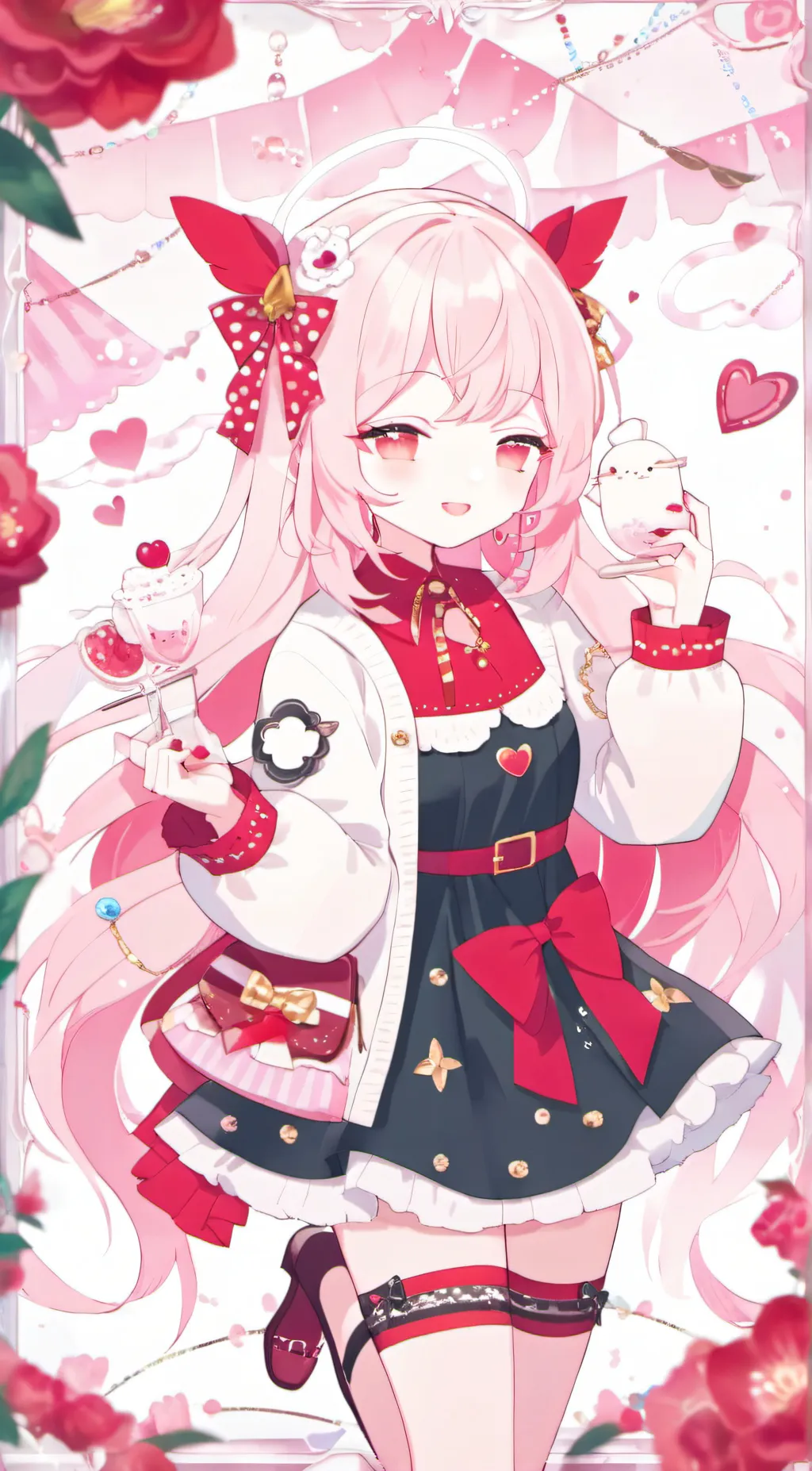 ai character: Rose~ background