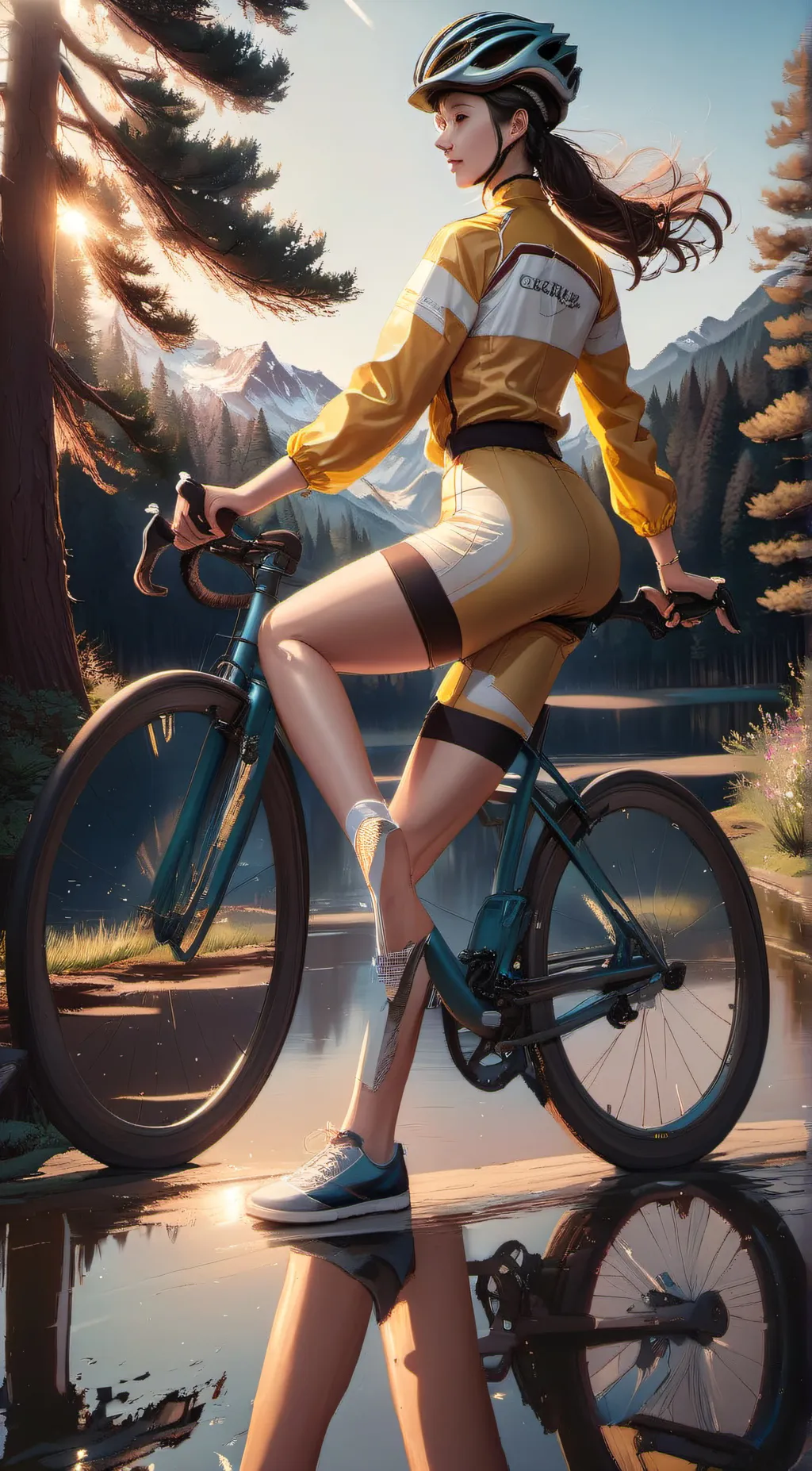 ai character: Kayla background